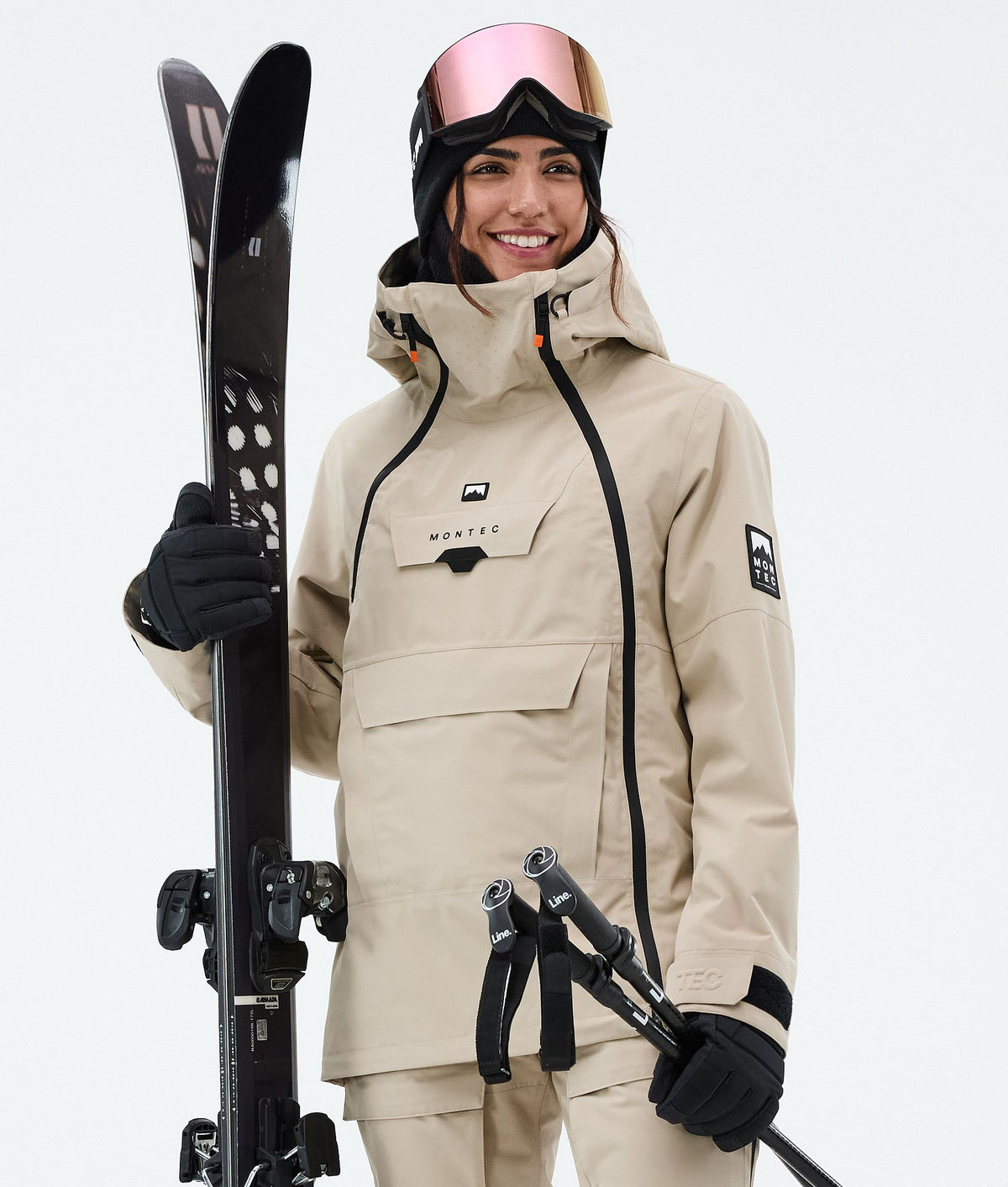 Montec Doom W Ski Jacket Women Sand