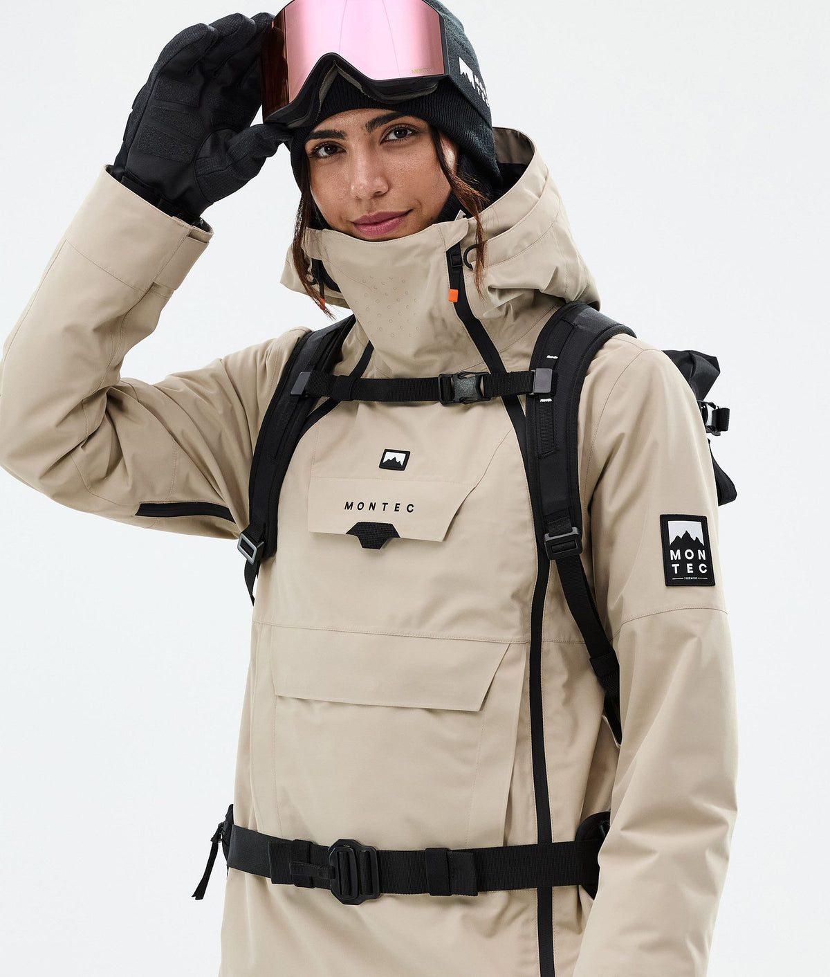 Montec Doom W Ski Jacket Women Sand