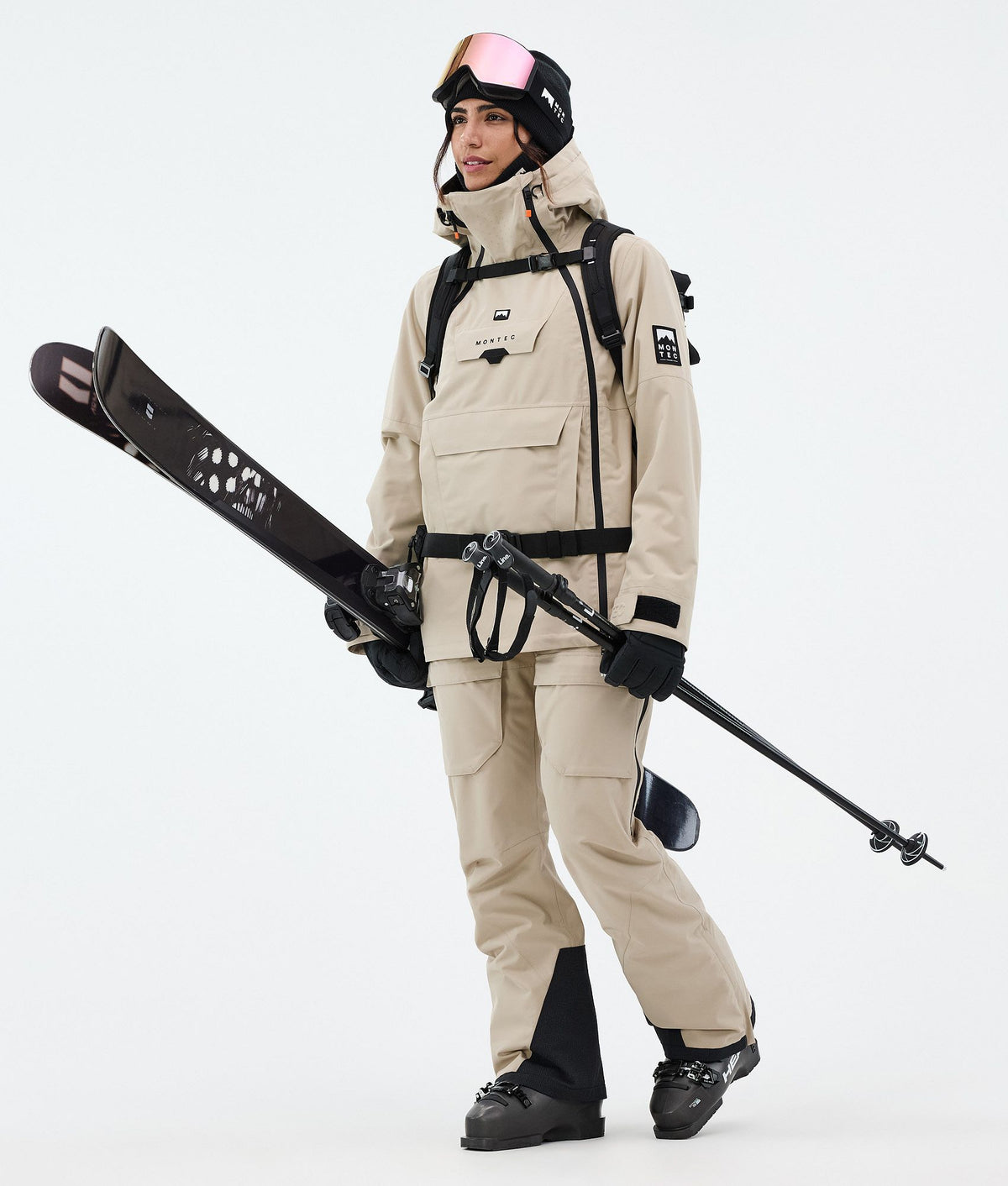 Montec Doom W Ski Jacket Women Sand