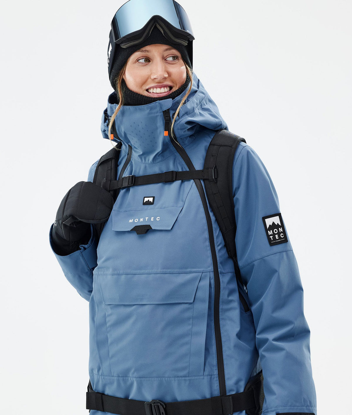 Montec Doom W Ski Jacket Women Blue Steel