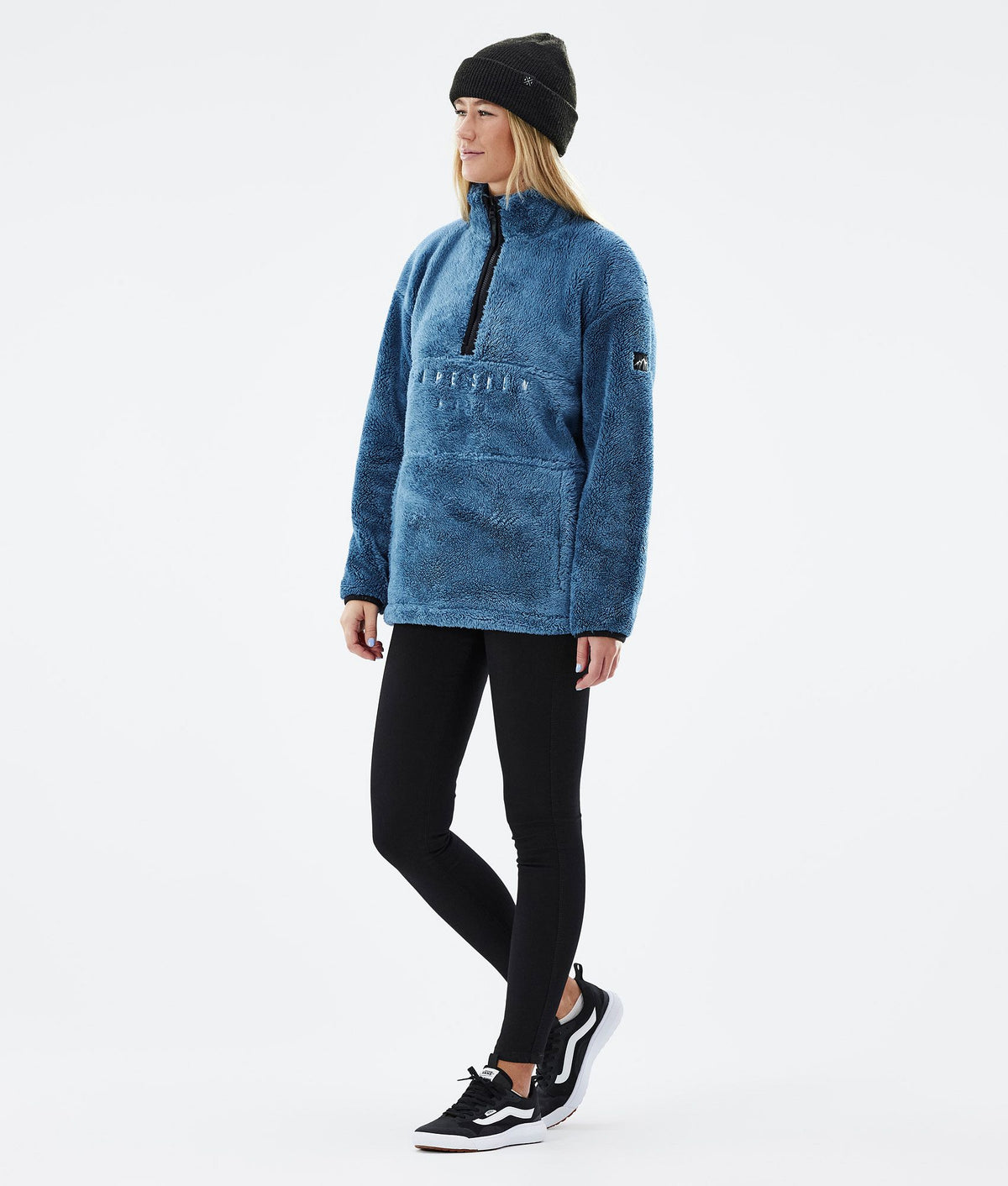 Dope Pile W 22 Fleece Sweater Women Blue Steel