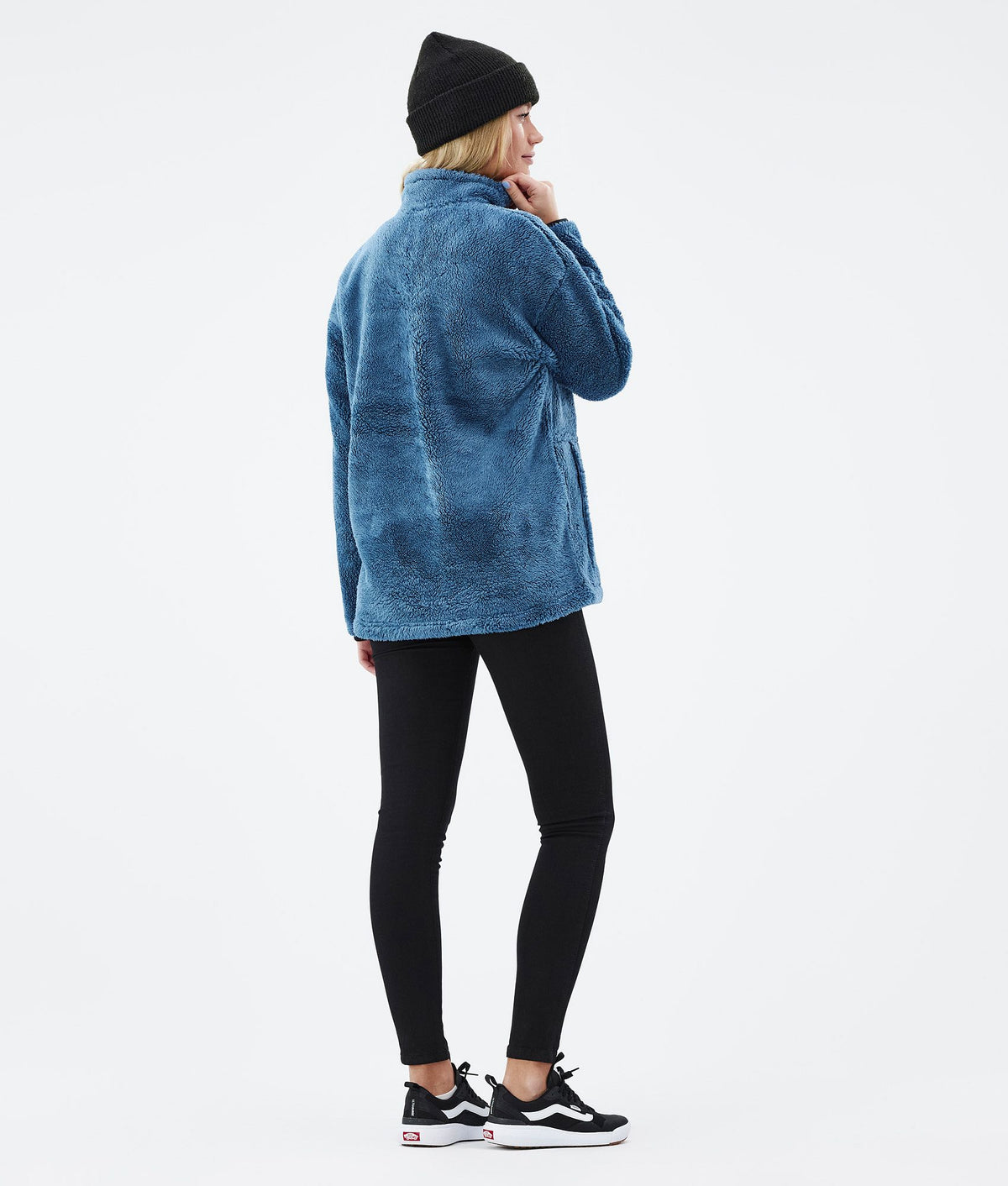 Dope Pile W 22 Fleece Sweater Women Blue Steel
