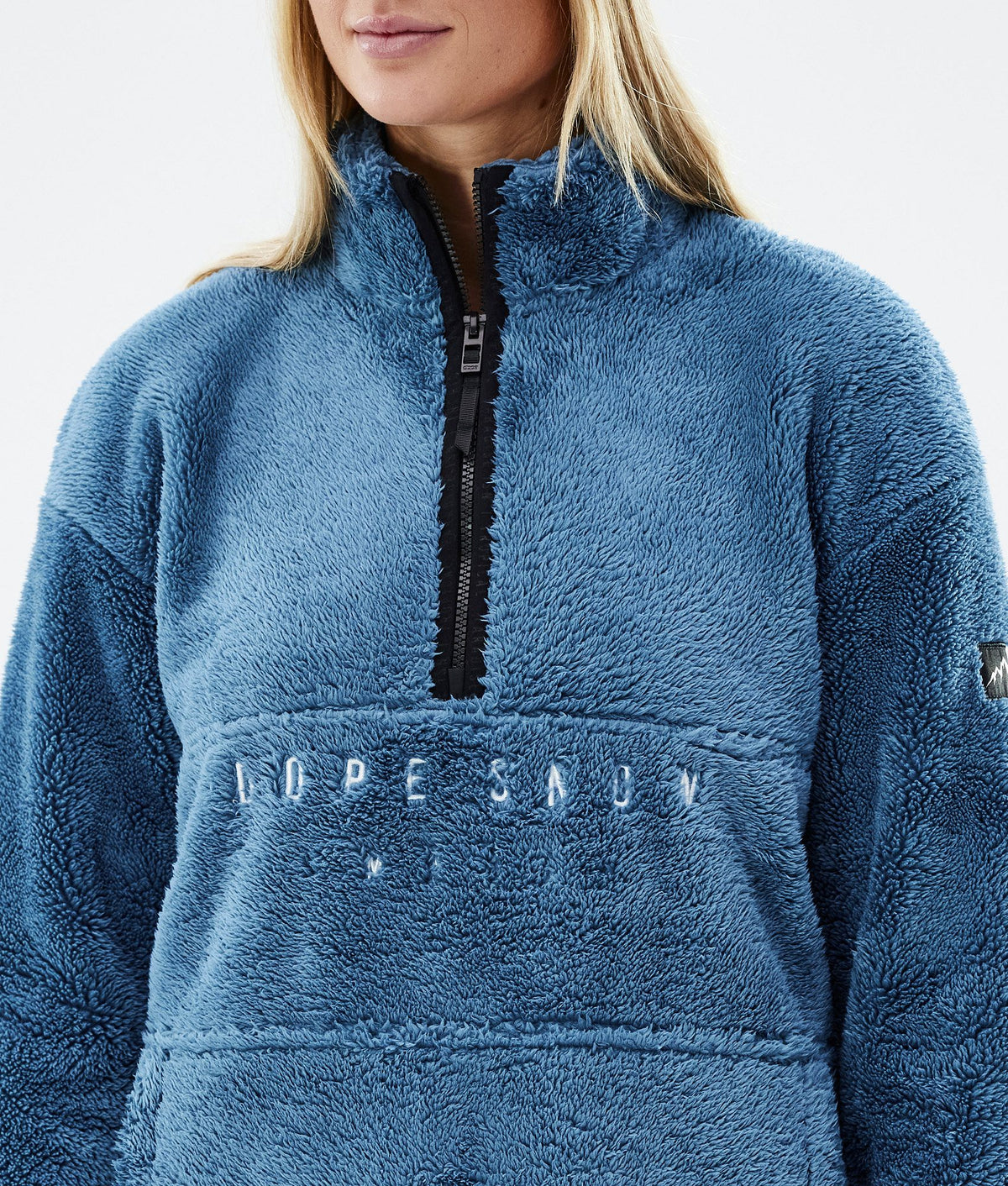 Dope Pile W 22 Fleece Sweater Women Blue Steel