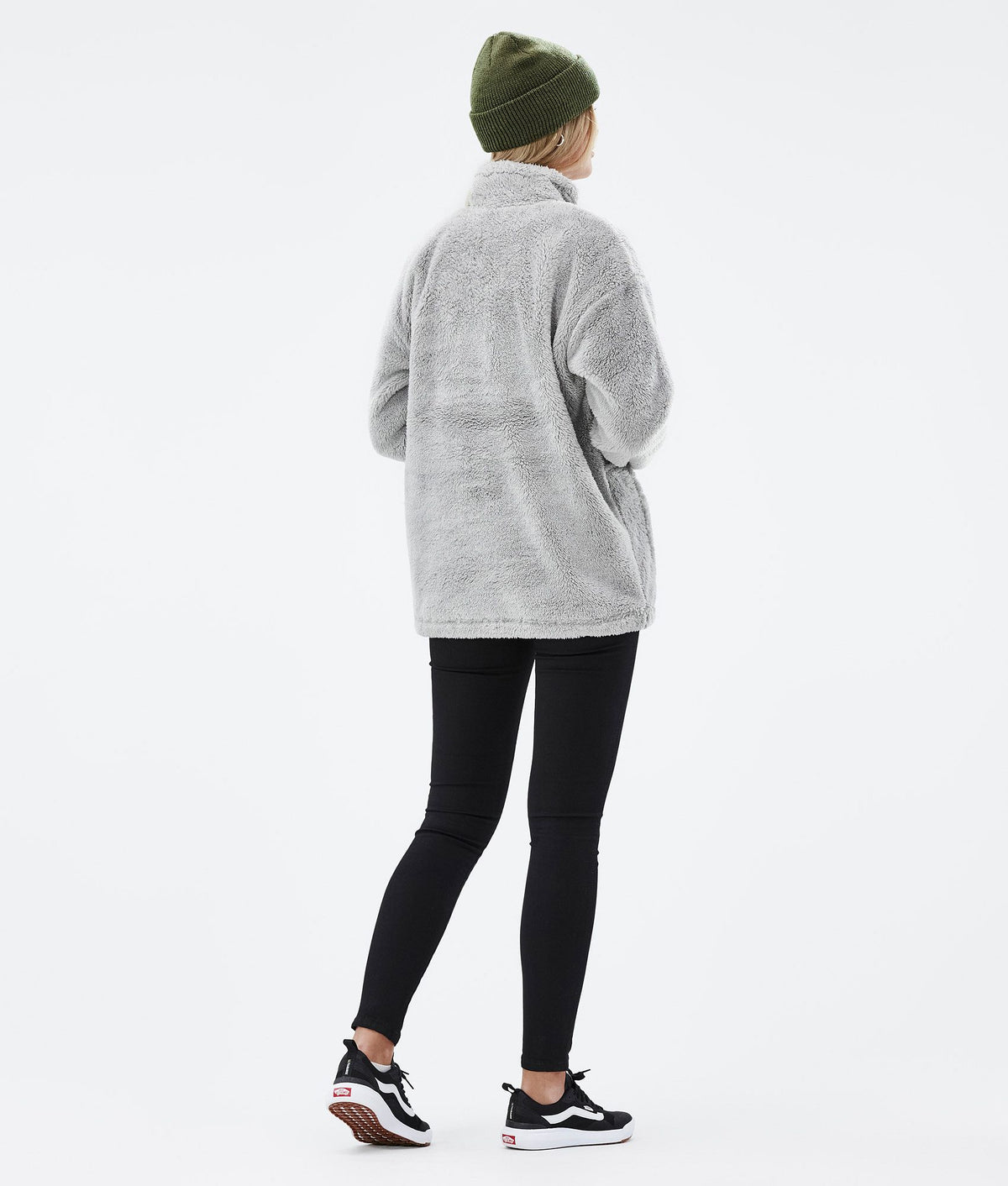 Dope Pile W 22 Fleece Sweater Women Light Grey