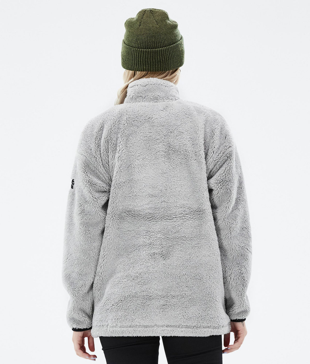 Dope Pile W 22 Fleece Sweater Women Light Grey