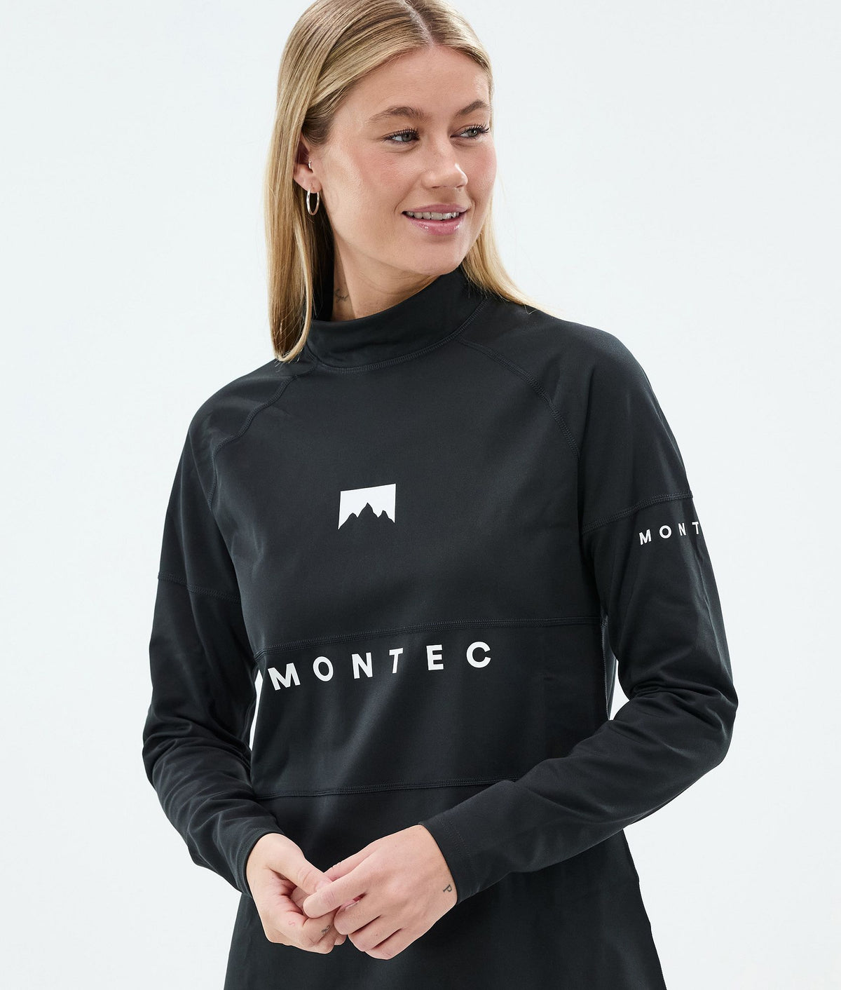 Montec Alpha W Base Layer Top Women Black