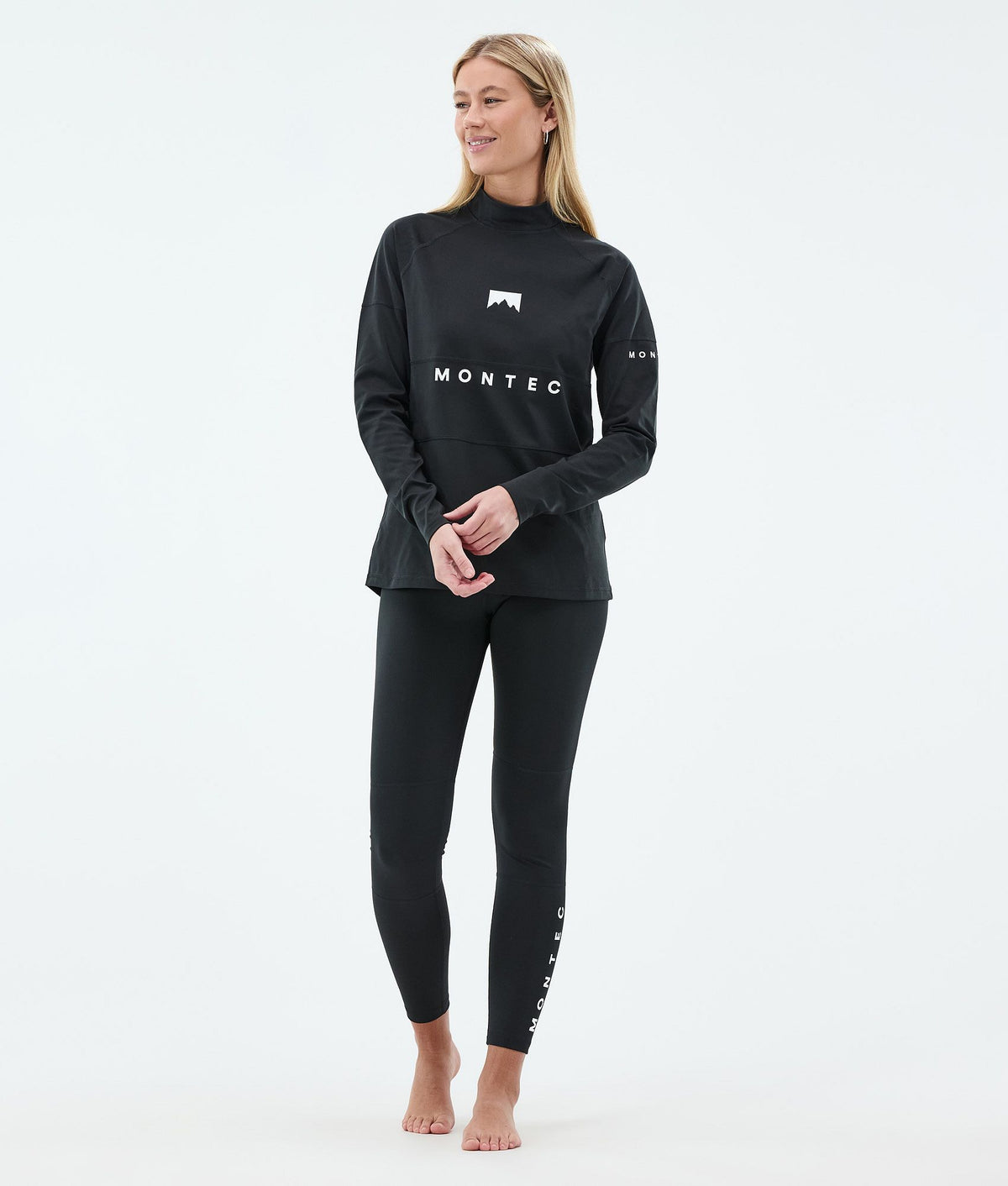 Montec Alpha W Base Layer Top Women Black