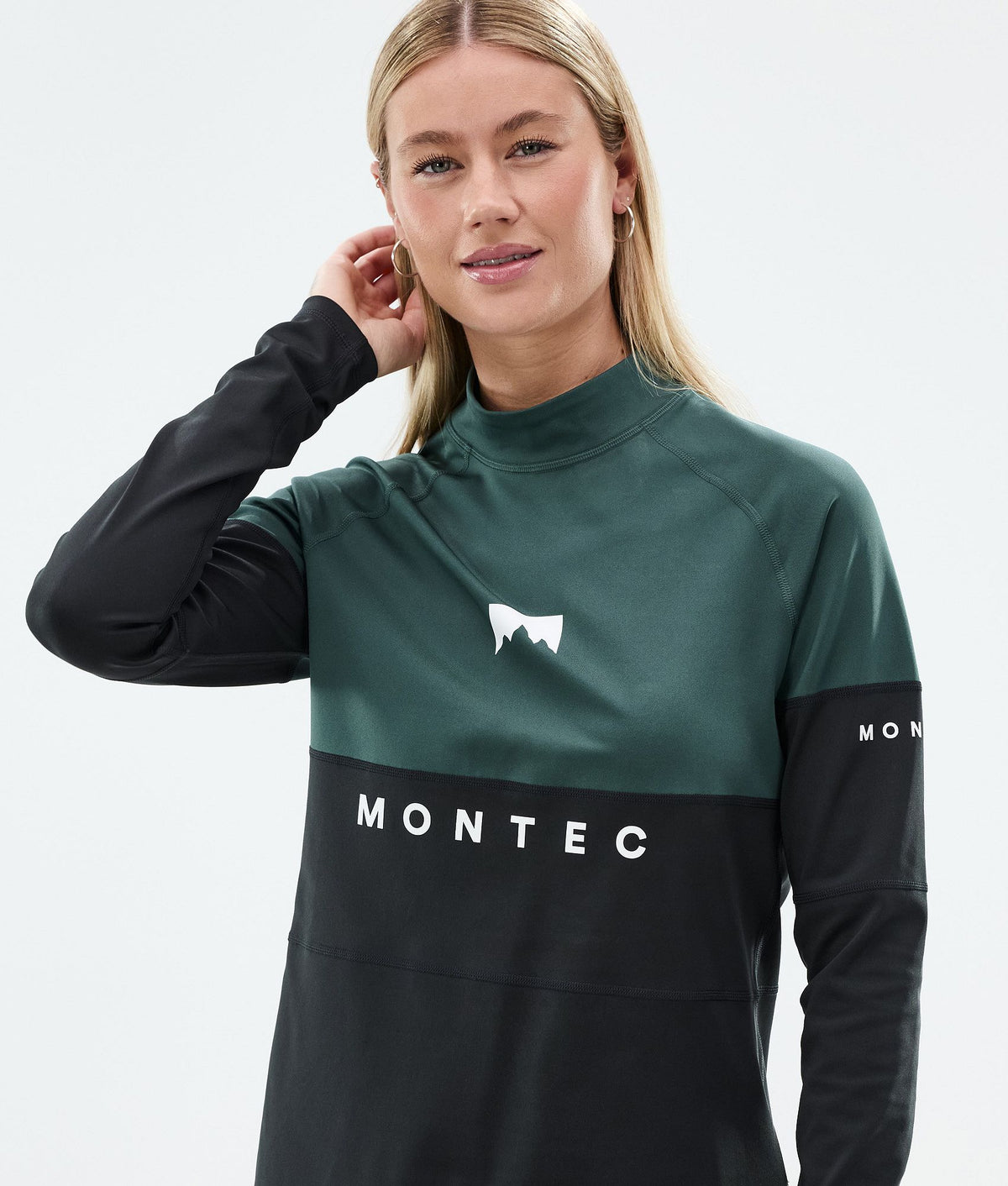 Montec Alpha W Base Layer Top Women Dark Atlantic/Black