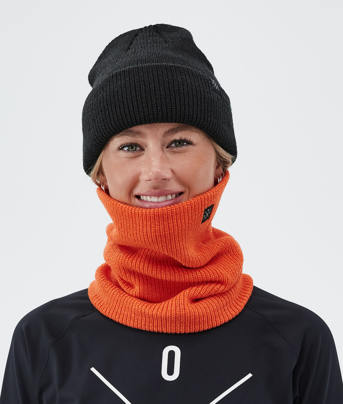 Dope 2X-UP Knitted 22 Facemask Orange