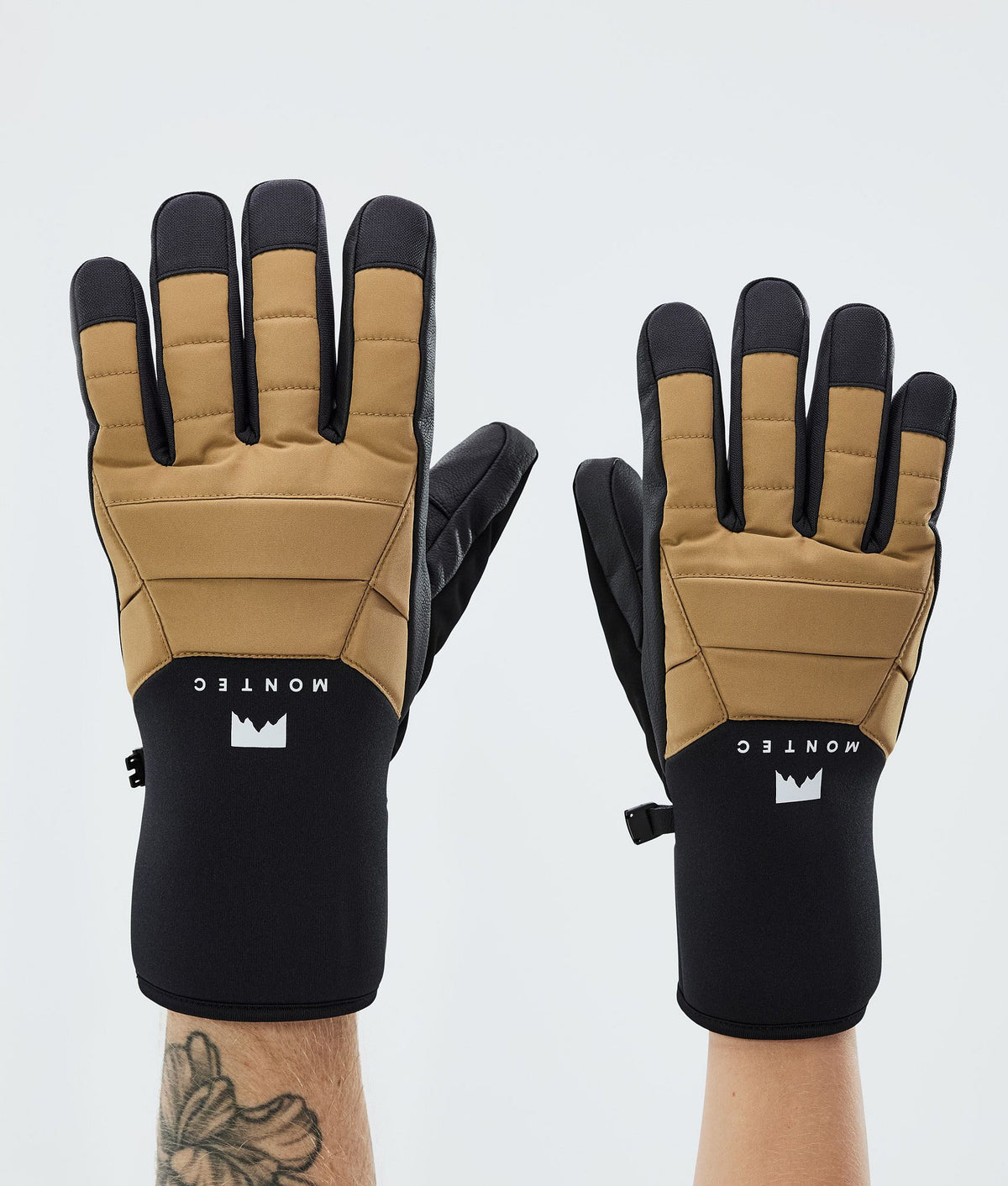 Montec Kilo 22 Ski Gloves Gold
