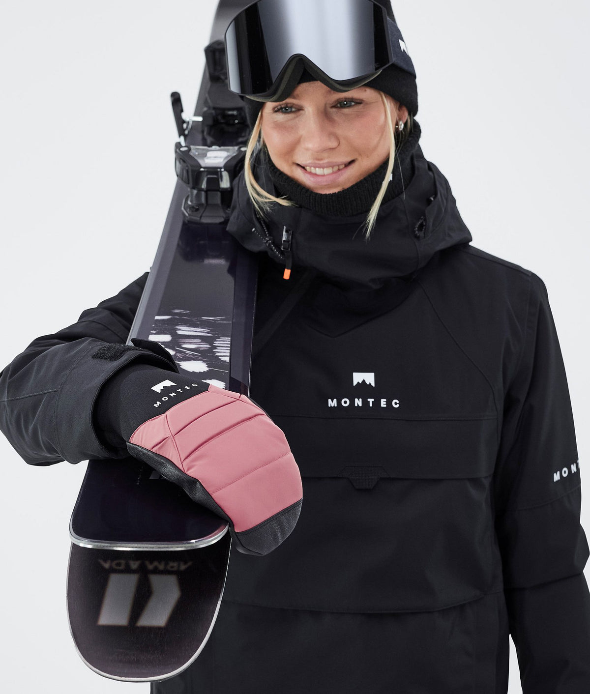 Montec Kilo 22 Snow Mittens Pink