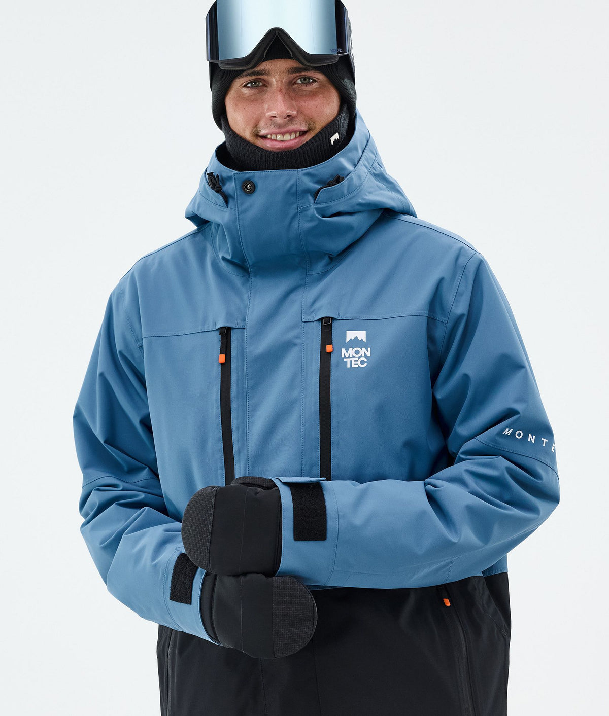 Montec Fawk Ski Jacket Men Blue Steel/Black