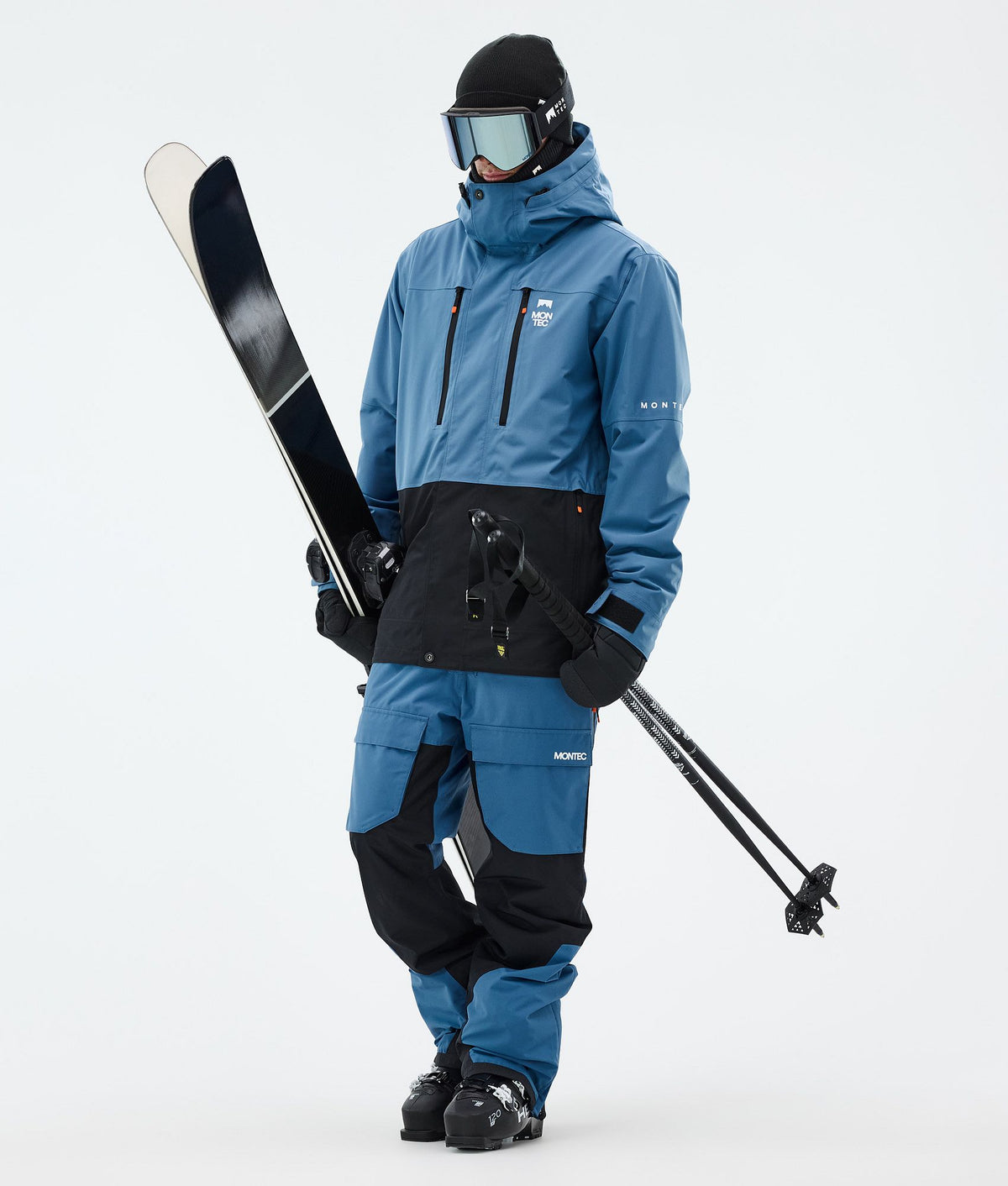 Montec Fawk Ski Jacket Men Blue Steel/Black