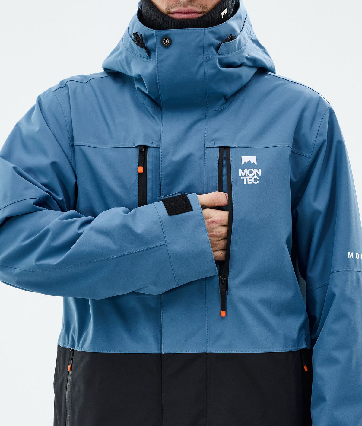 Montec Fawk Ski Jacket Men Blue Steel/Black