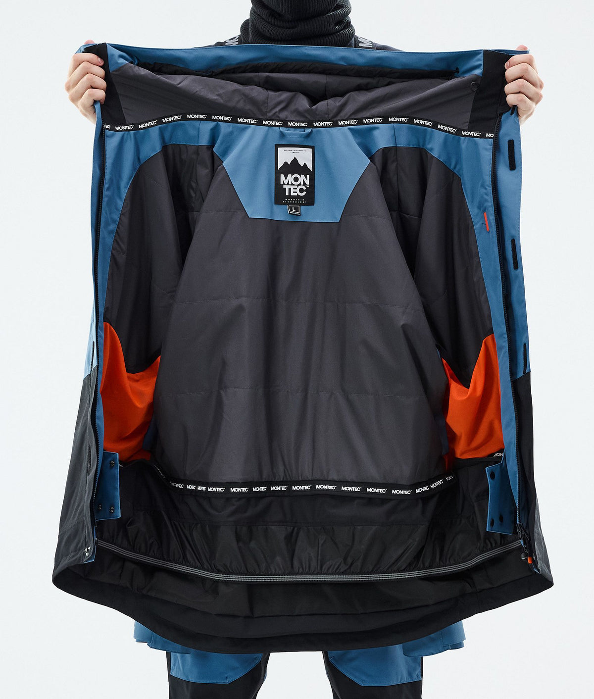 Montec Fawk Ski Jacket Men Blue Steel/Black