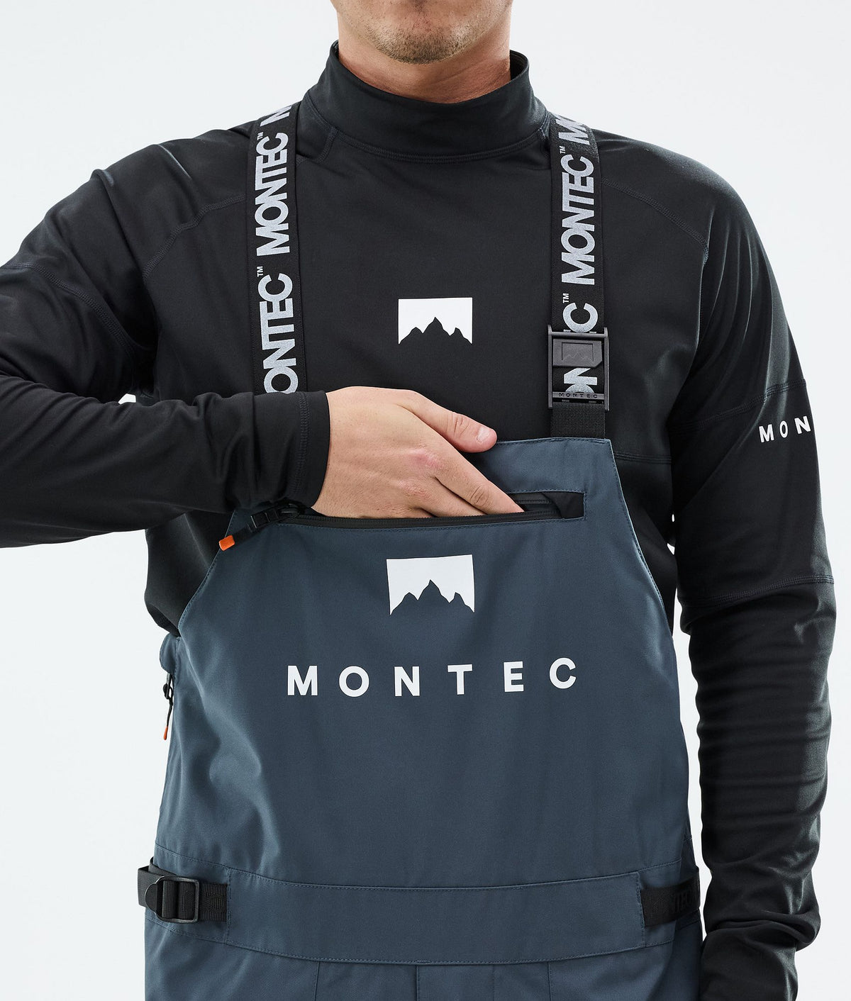 Montec Arch Ski Pants Men Metal Blue/Black