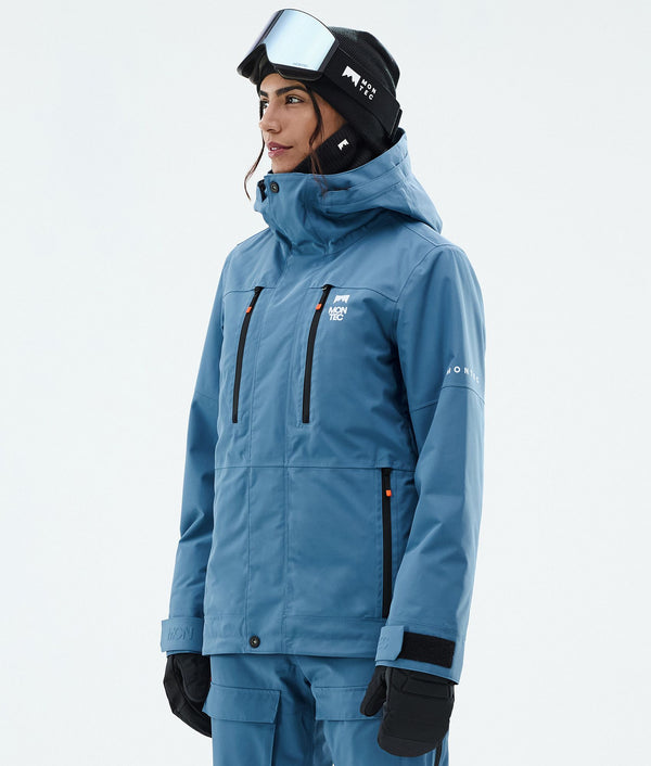 Montec Fawk W Ski Jacket Women Blue Steel