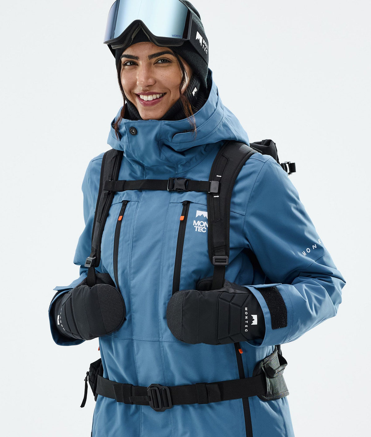 Montec Fawk W Ski Jacket Women Blue Steel