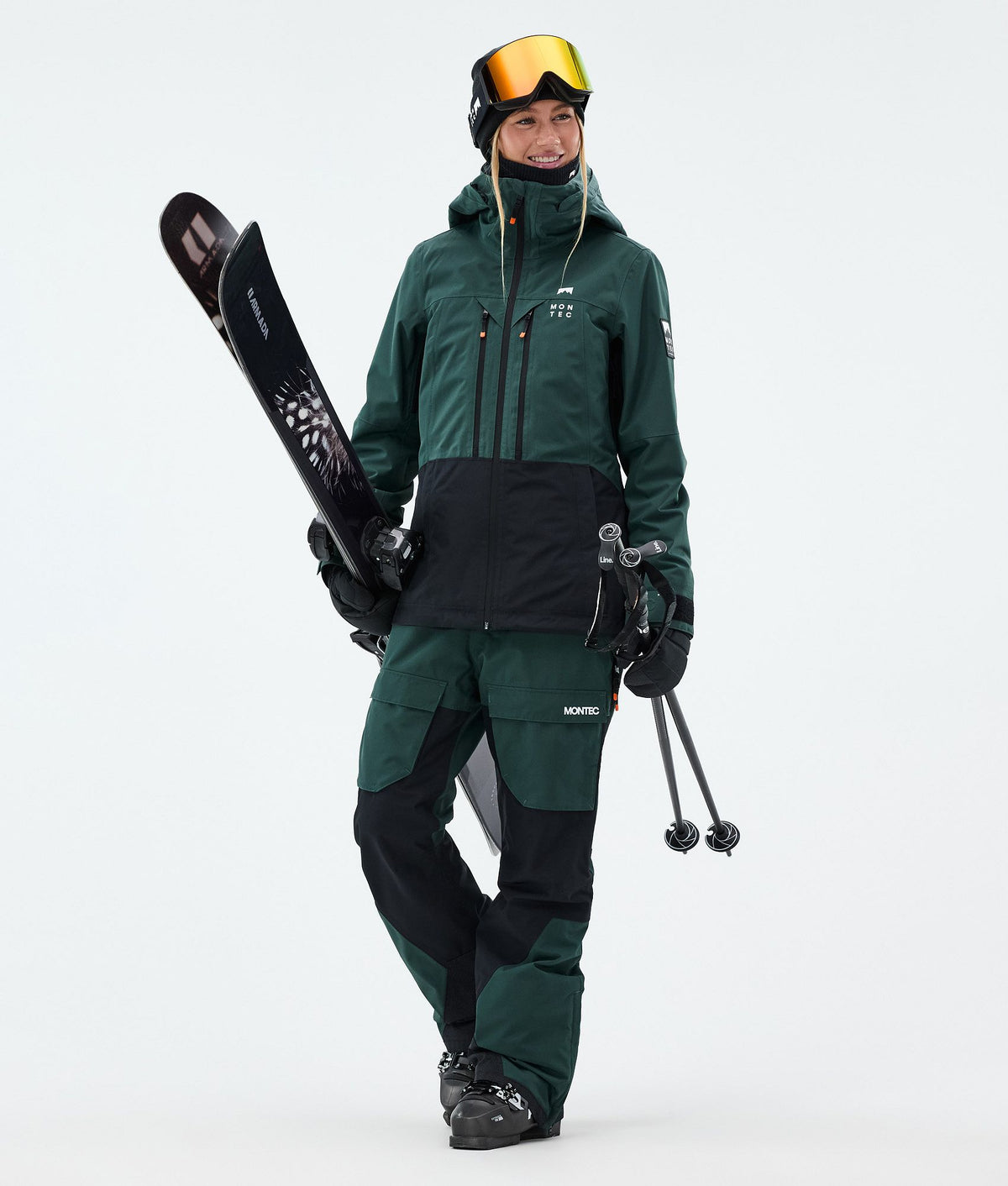 Montec Moss W Ski Jacket Women Dark Atlantic/Black