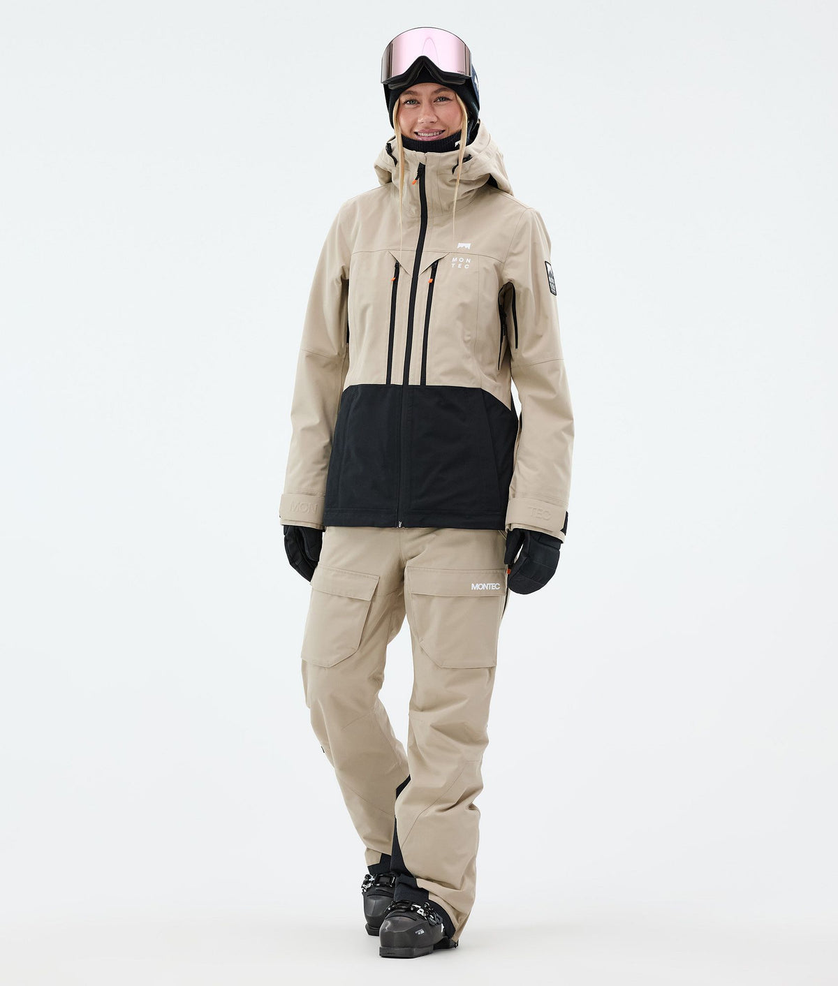 Montec Kirin W Ski Pants Women Sand