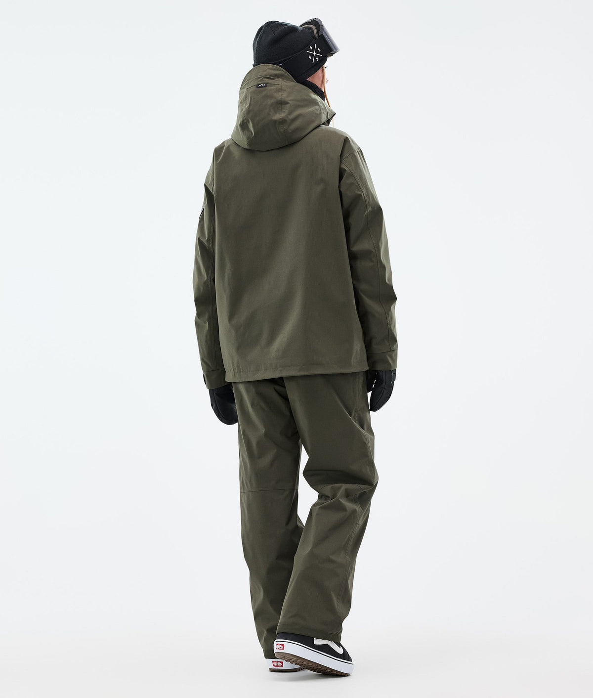 Dope Blizzard W Snowboard Jacket Women Olive Green
