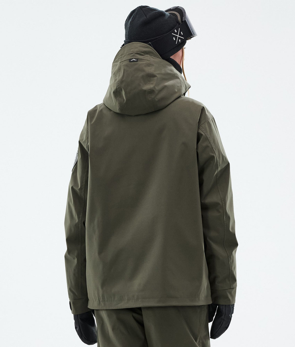 Dope Blizzard W Snowboard Jacket Women Olive Green