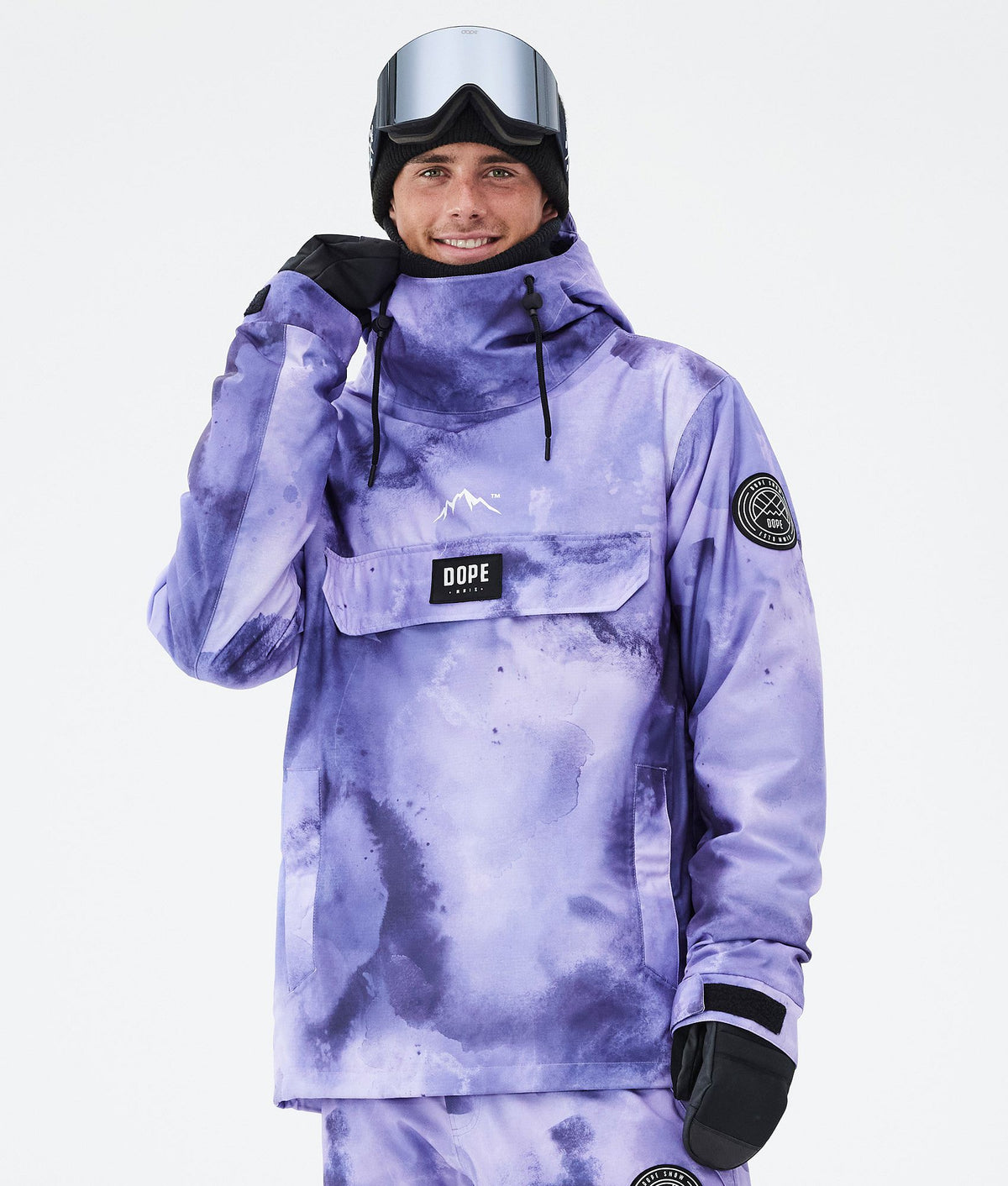Dope Blizzard Snowboard Jacket Men Liquid Violet