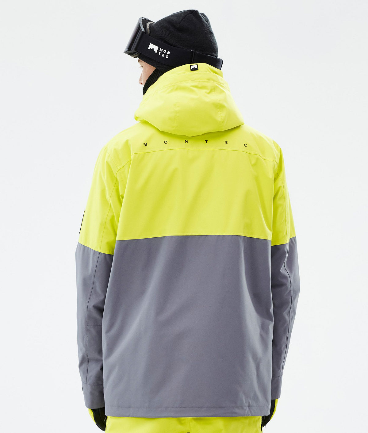 Montec Doom Ski Jacket Men Bright Yellow/Black/Light Pearl
