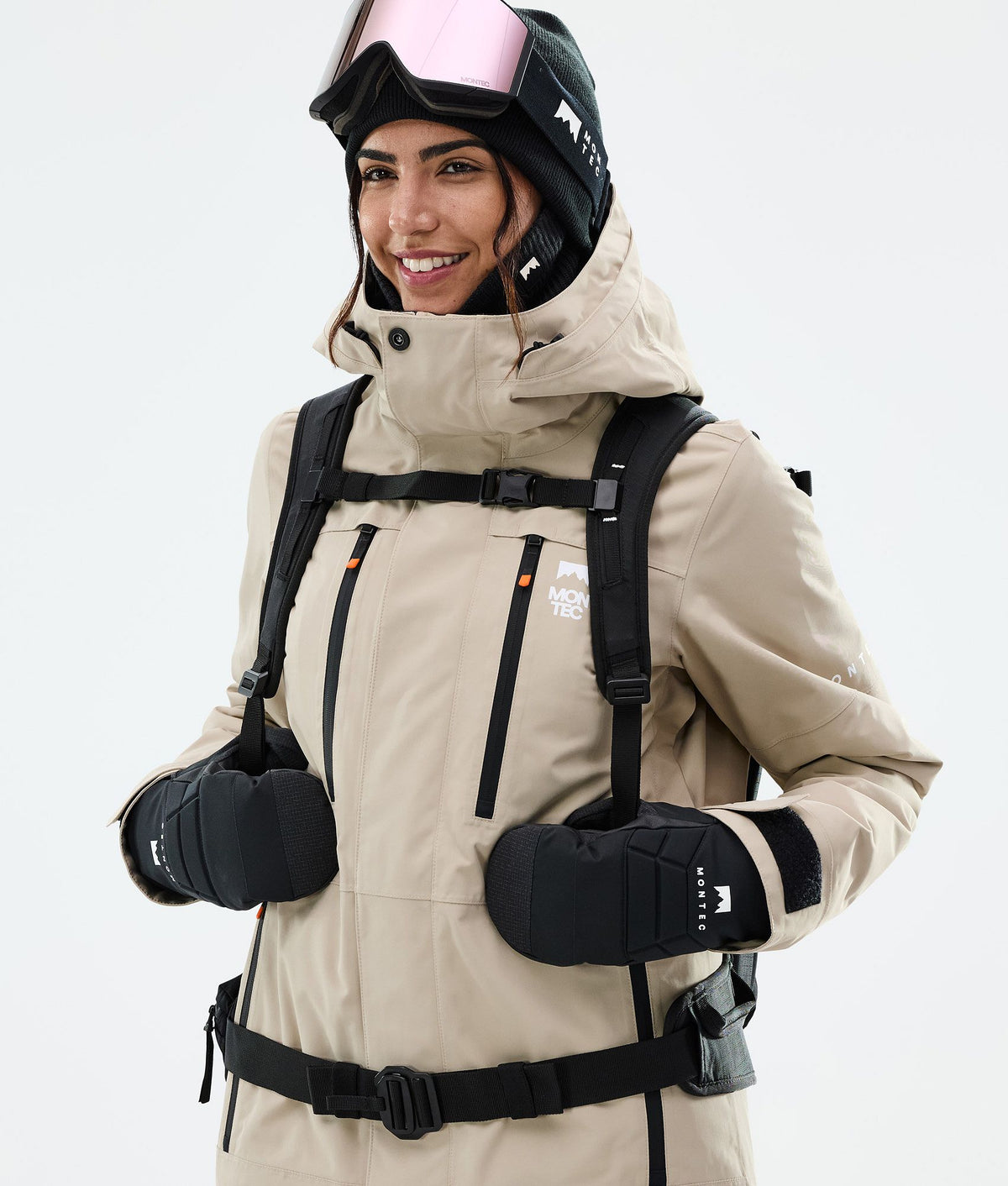 Montec Fawk W Ski Jacket Women Sand
