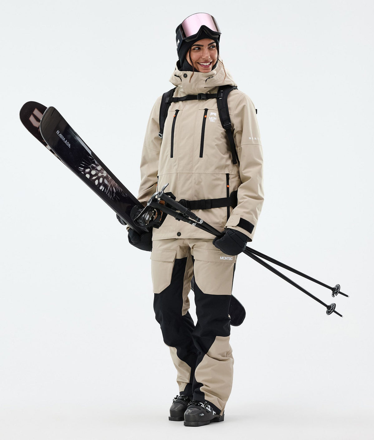Montec Fawk W Ski Jacket Women Sand