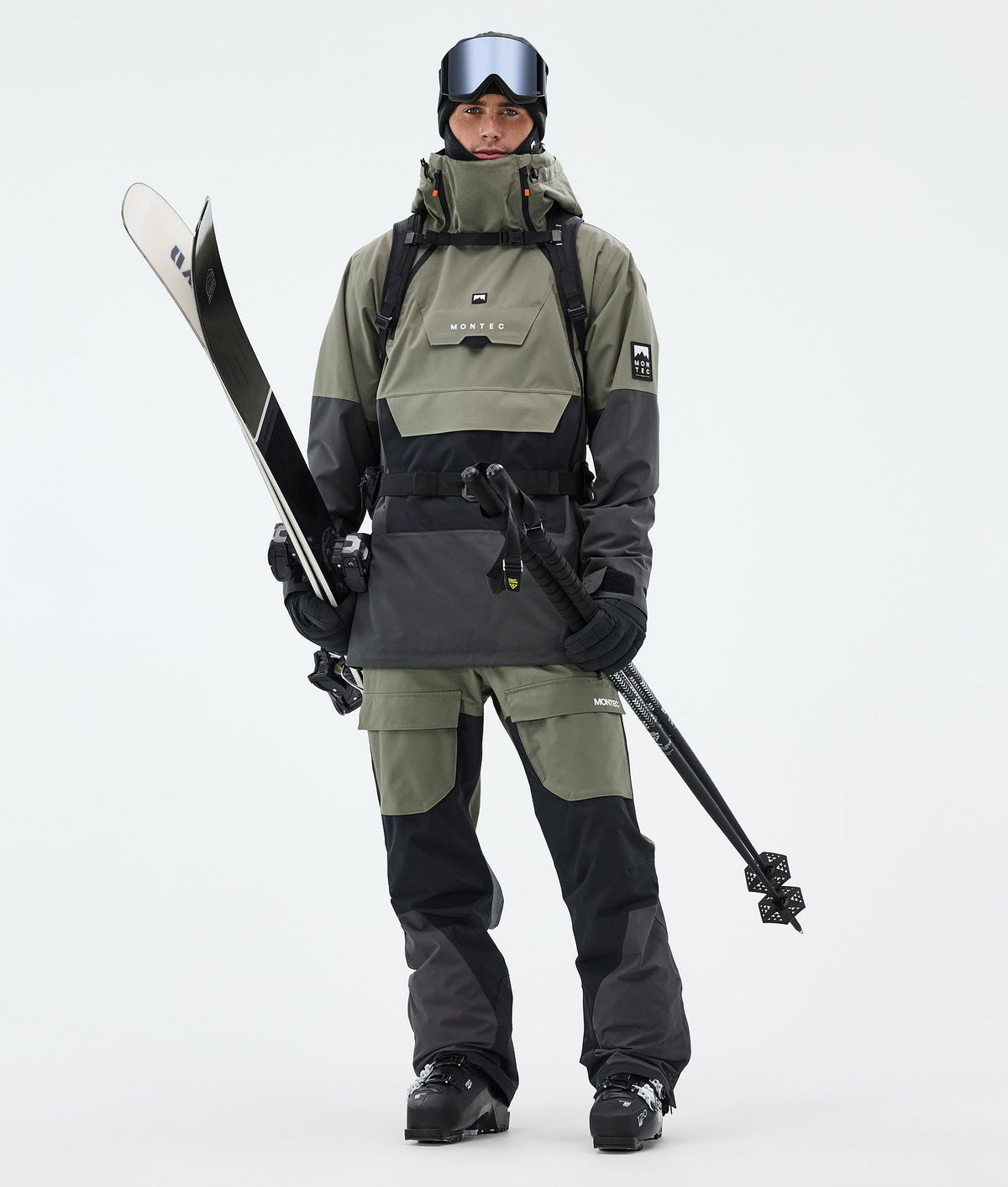Montec Fawk Ski Pants Men Greenish/Black/Phantom