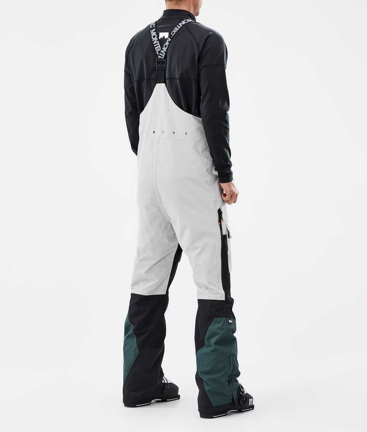 Montec Fawk Ski Pants Men Light Grey/Black/Dark Atlantic