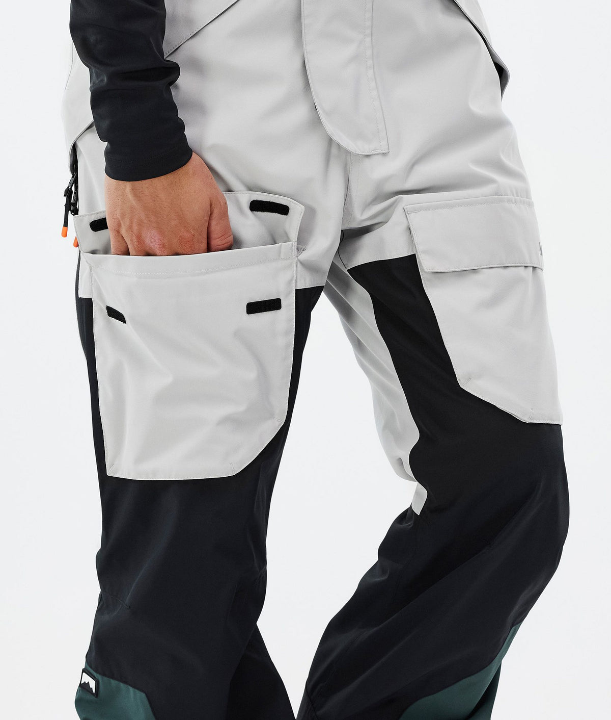 Montec Fawk Ski Pants Men Light Grey/Black/Dark Atlantic