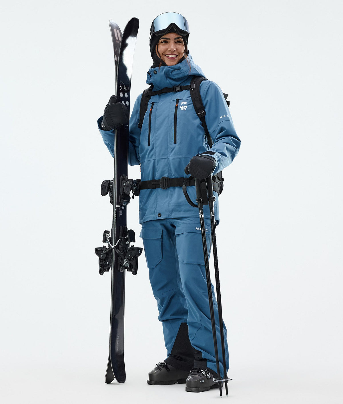 Montec Fawk W Ski Pants Women Blue Steel