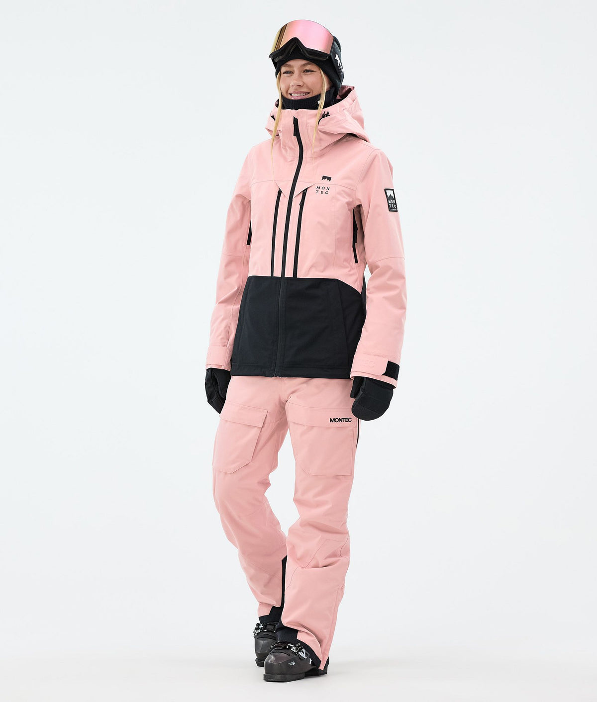 Montec Kirin W Ski Pants Women Soft Pink