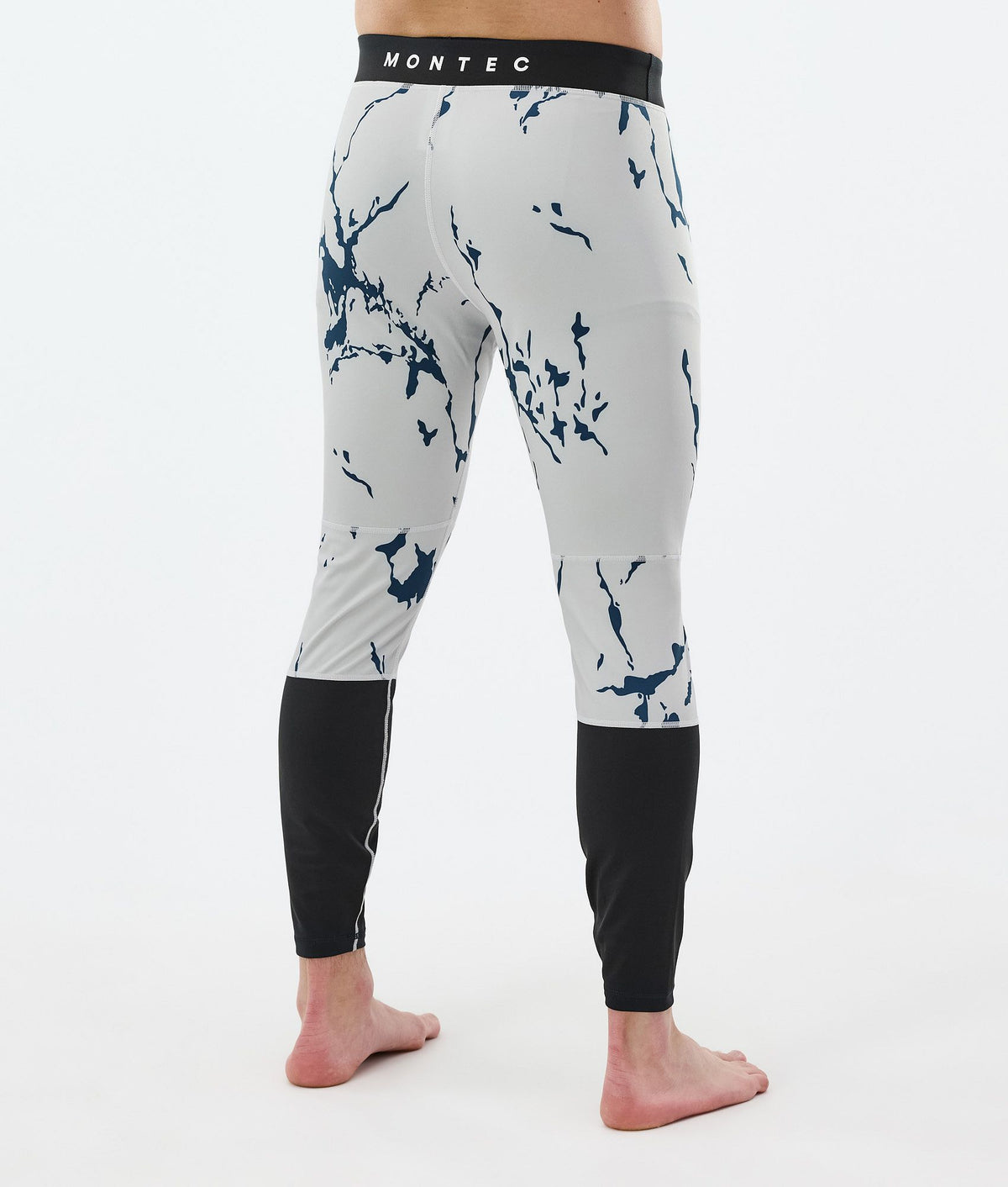 Montec Alpha Base Layer Pant Men Ice/Black