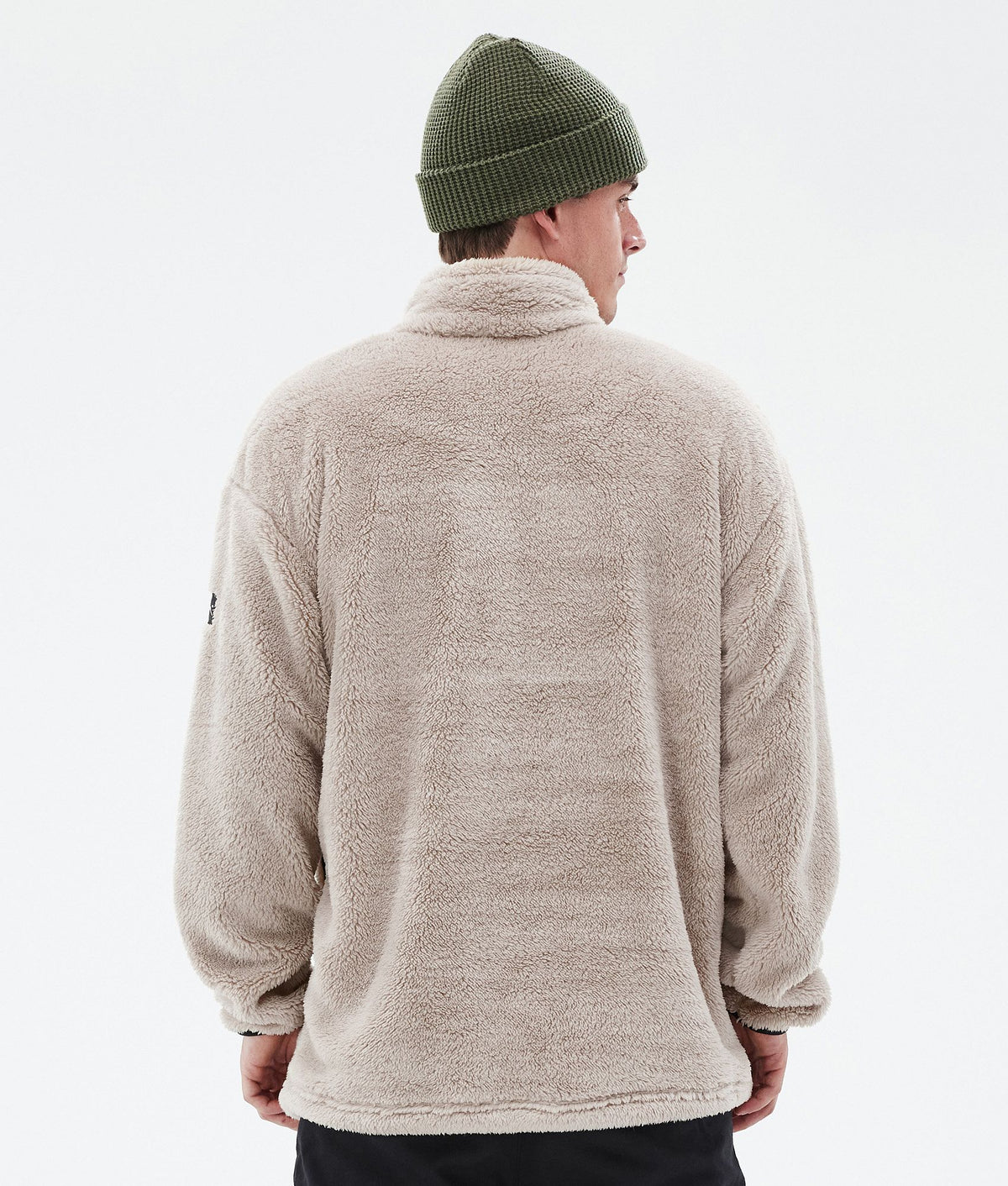 Dope Pile Fleece Sweater Men Sand