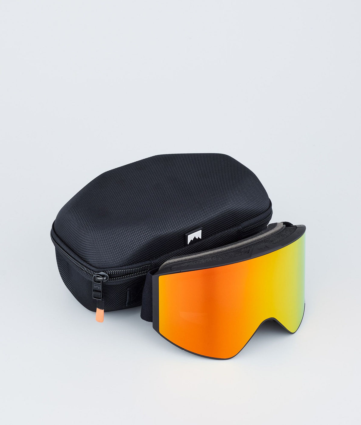 Montec Scope Ski Goggles Black/Ruby Red Mirror