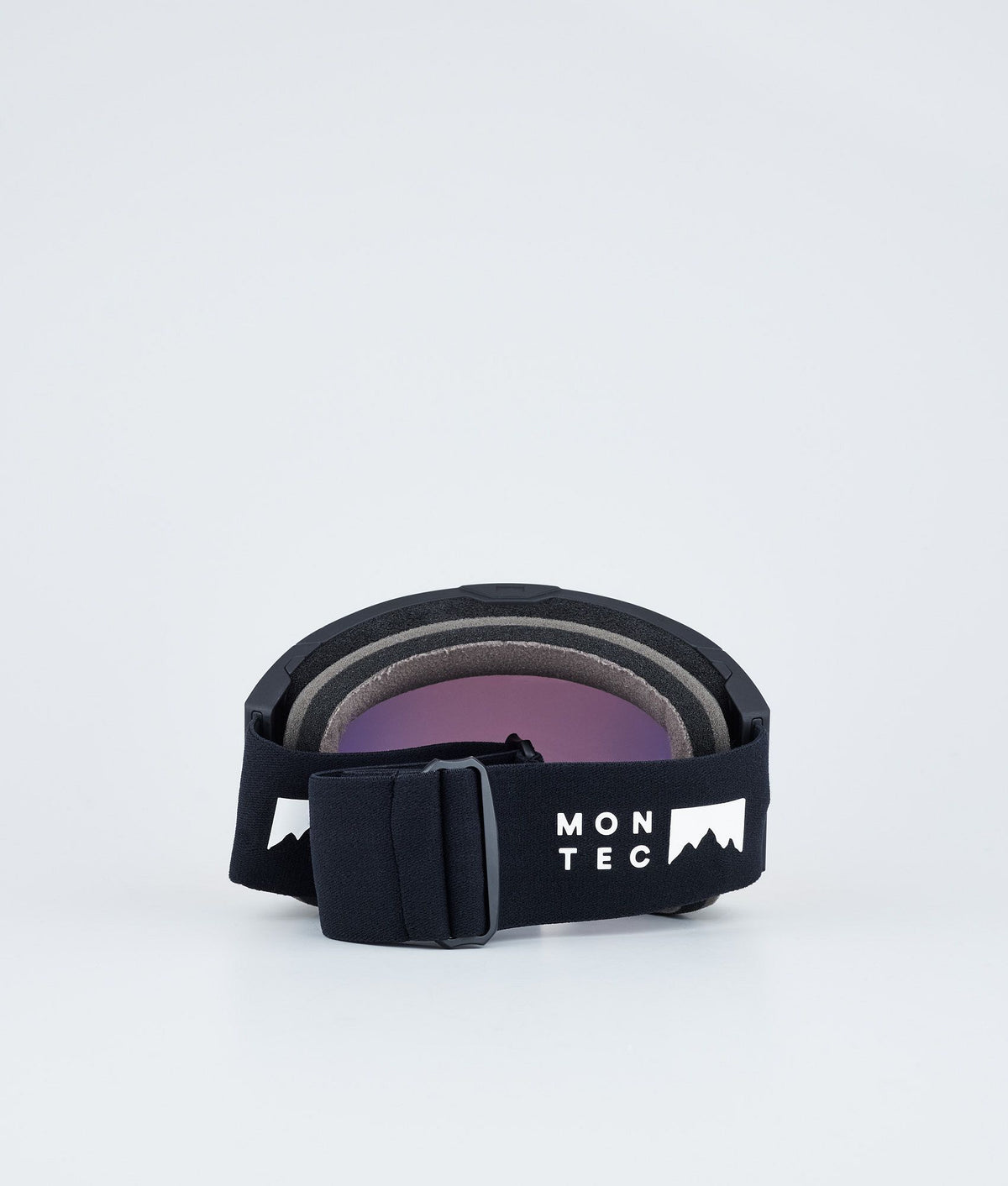Montec Scope Ski Goggles Black/Ruby Red Mirror