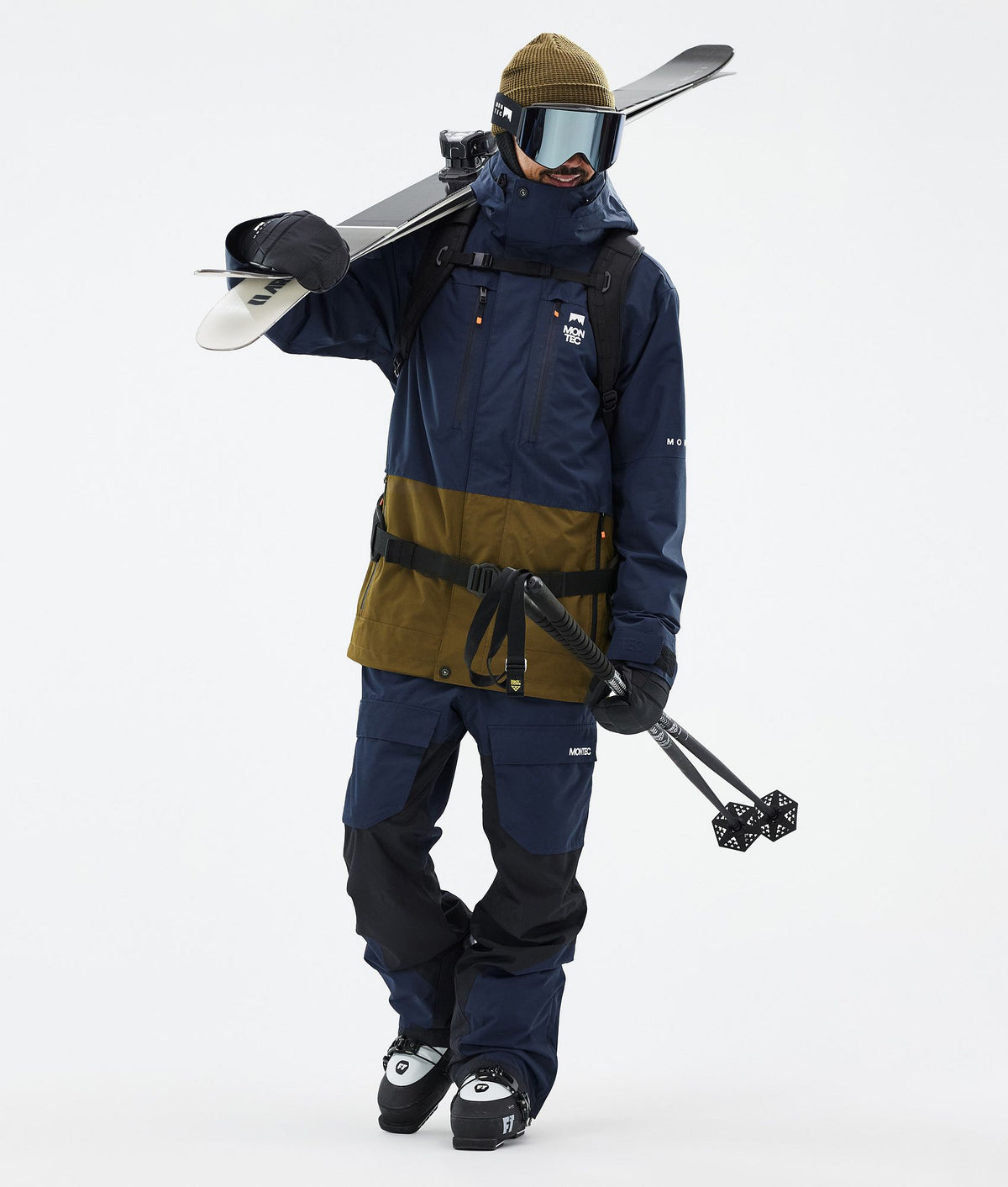 Montec Fawk Ski Jacket Men Dark Blue/Fatigue