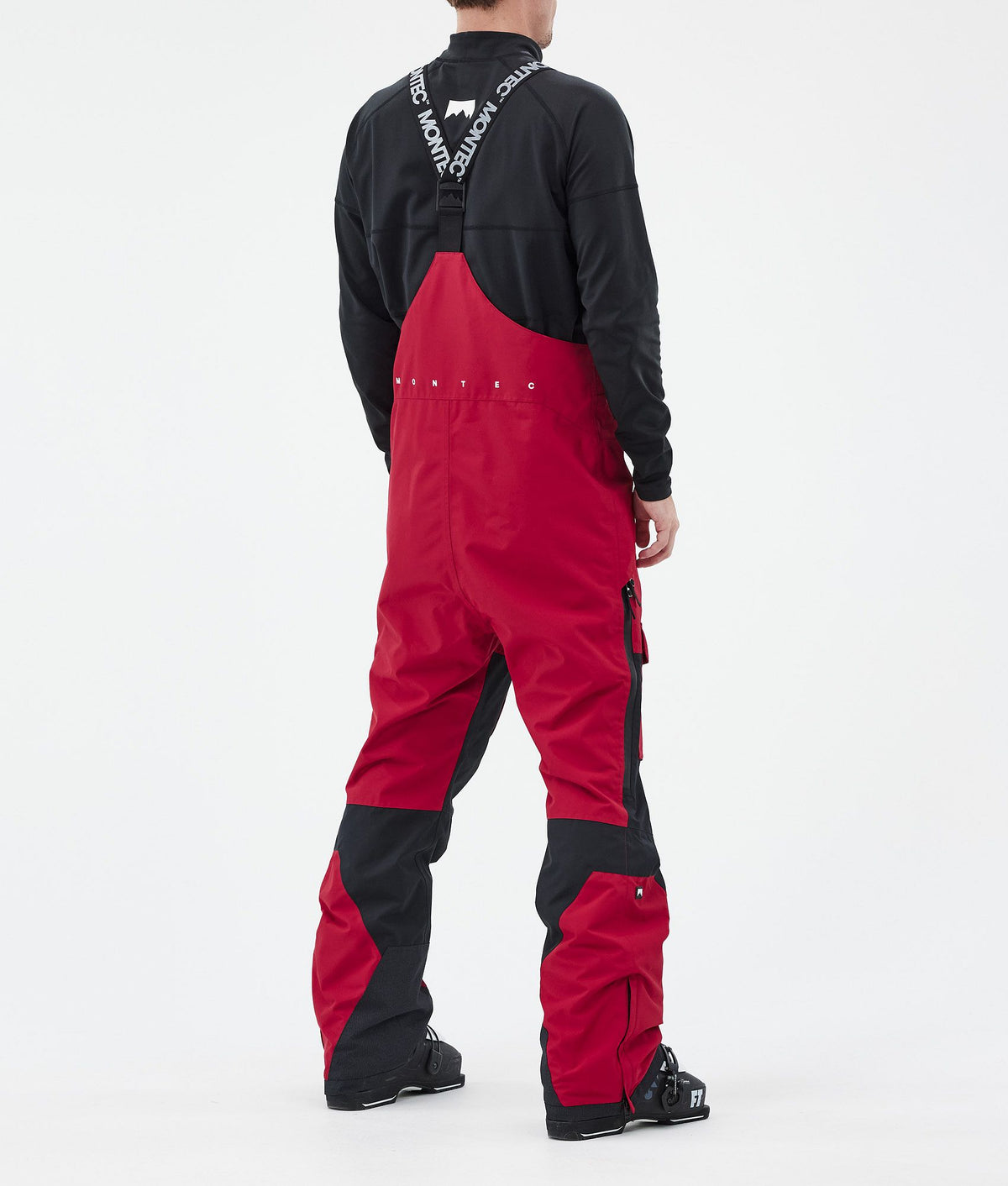 Montec Fawk Ski Pants Men Deep Red/Black