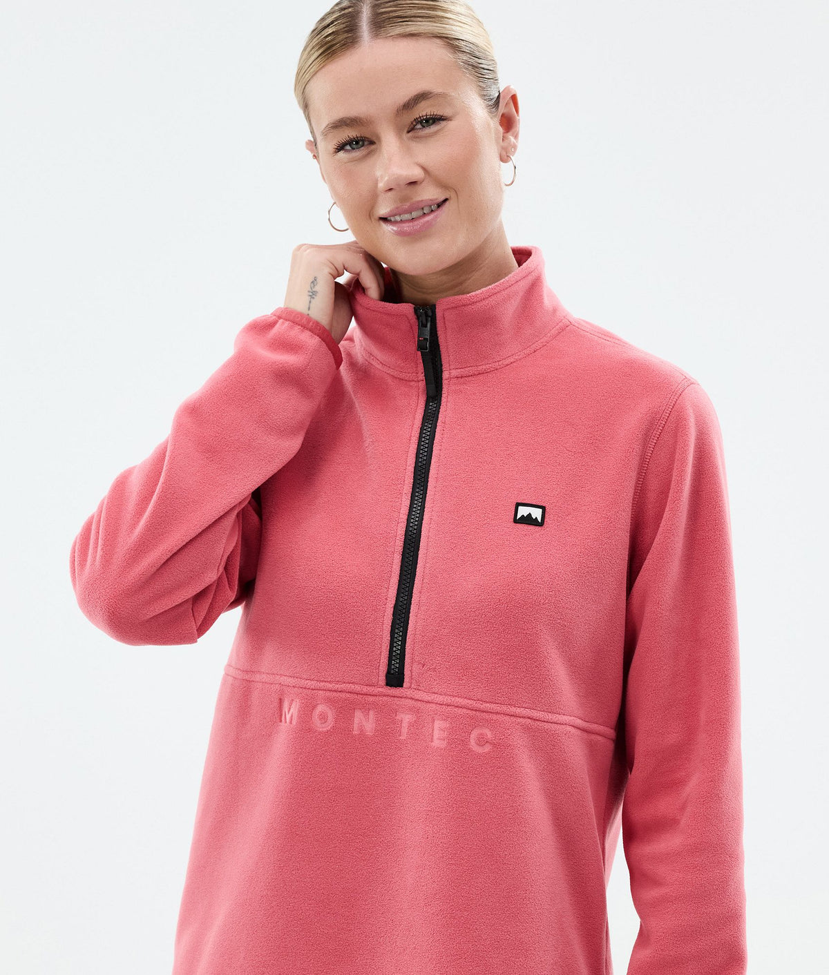 Montec Echo W Fleece Sweater Women Light Red