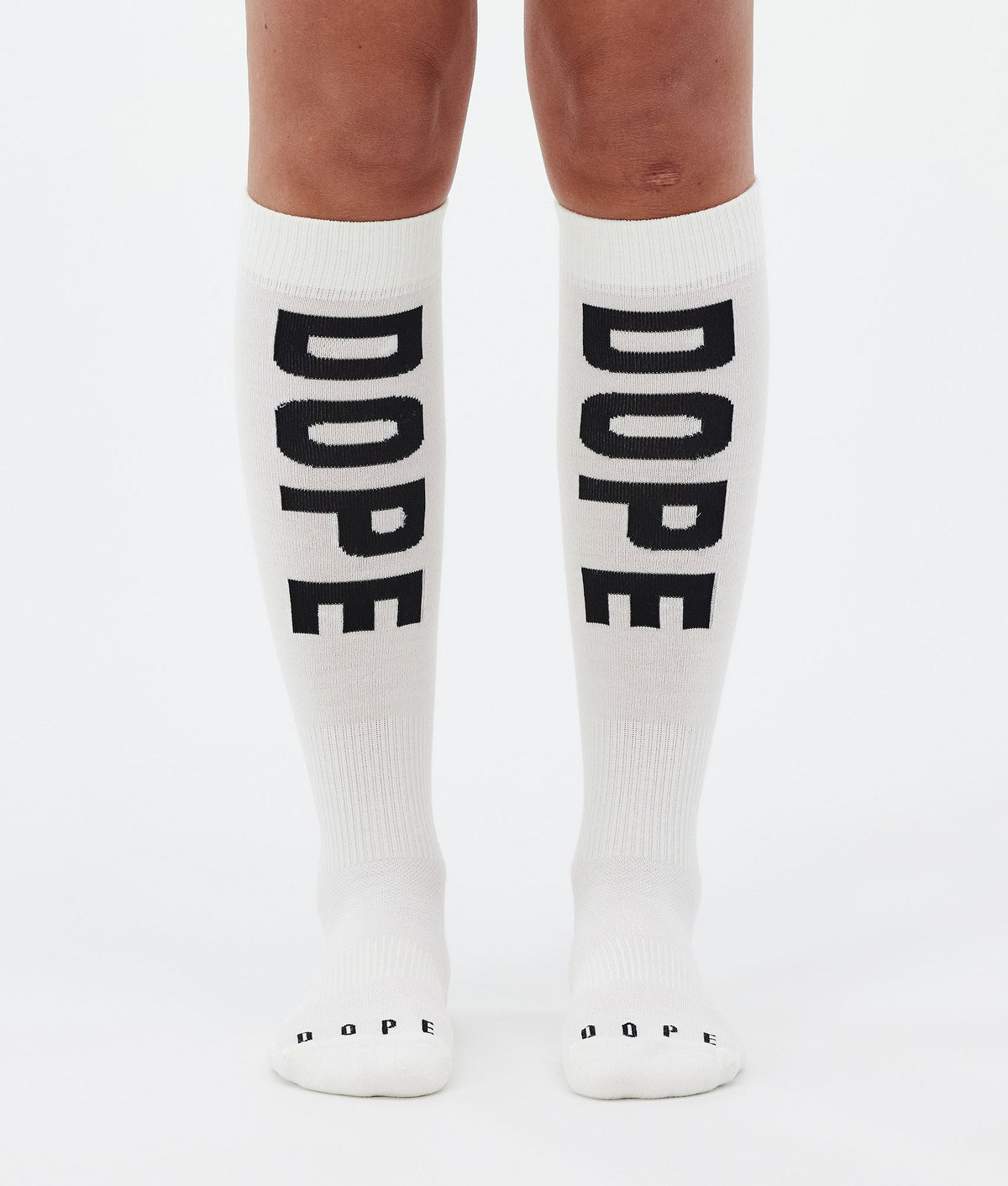 Dope Essential 24 Ski Socks White