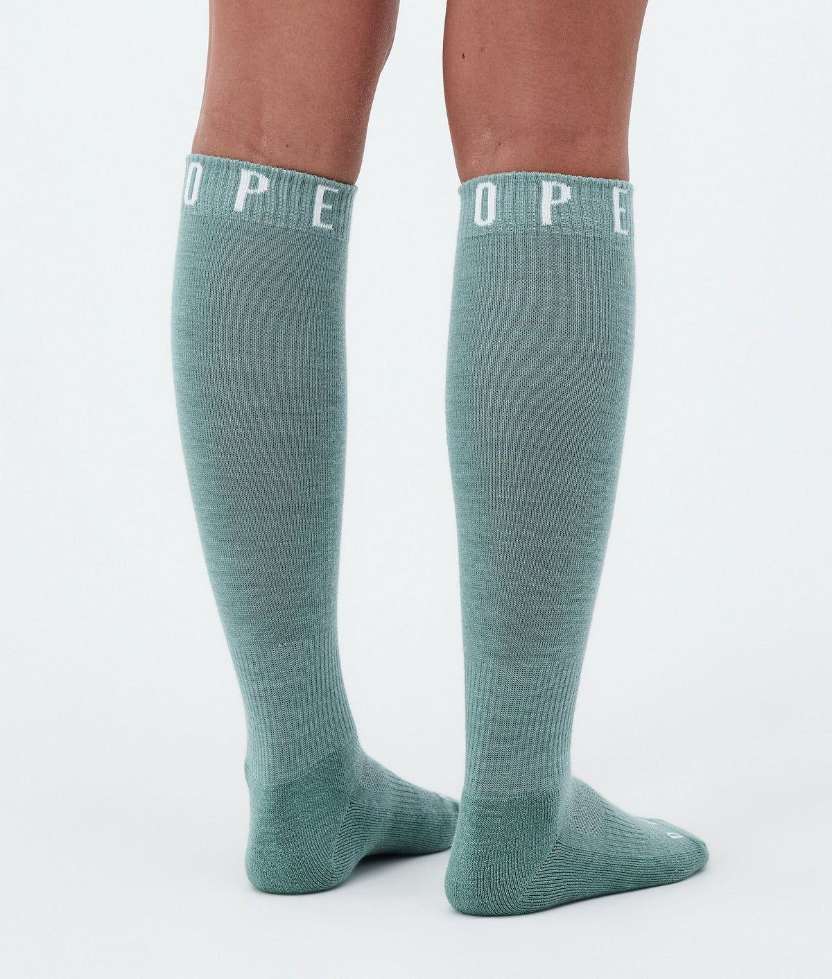 Dope Essential Ski Socks Faded Green
