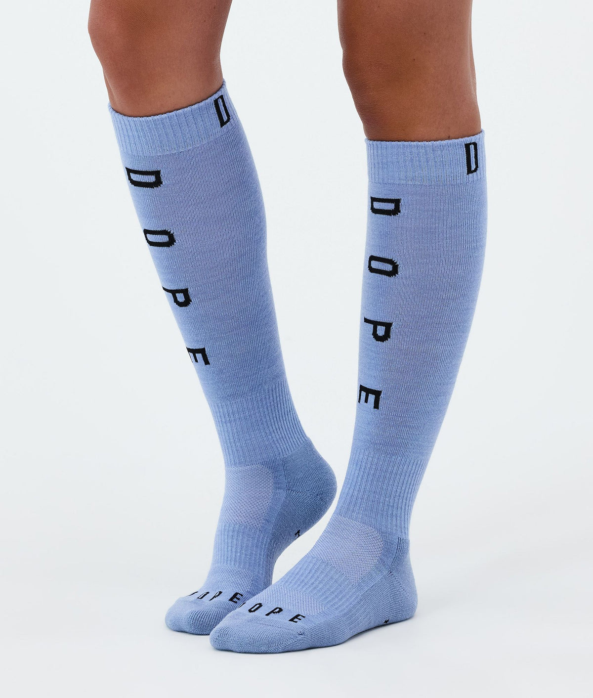 Dope Essential Ski Socks Soft Blue