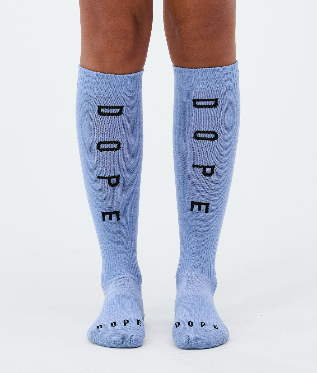 Dope Essential Ski Socks Soft Blue