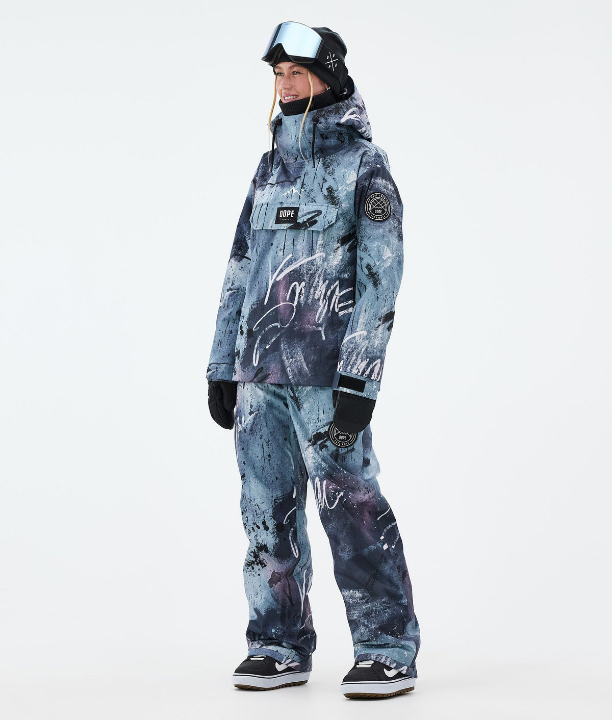 Dope Blizzard W Snowboard Jacket Women Punk Blue