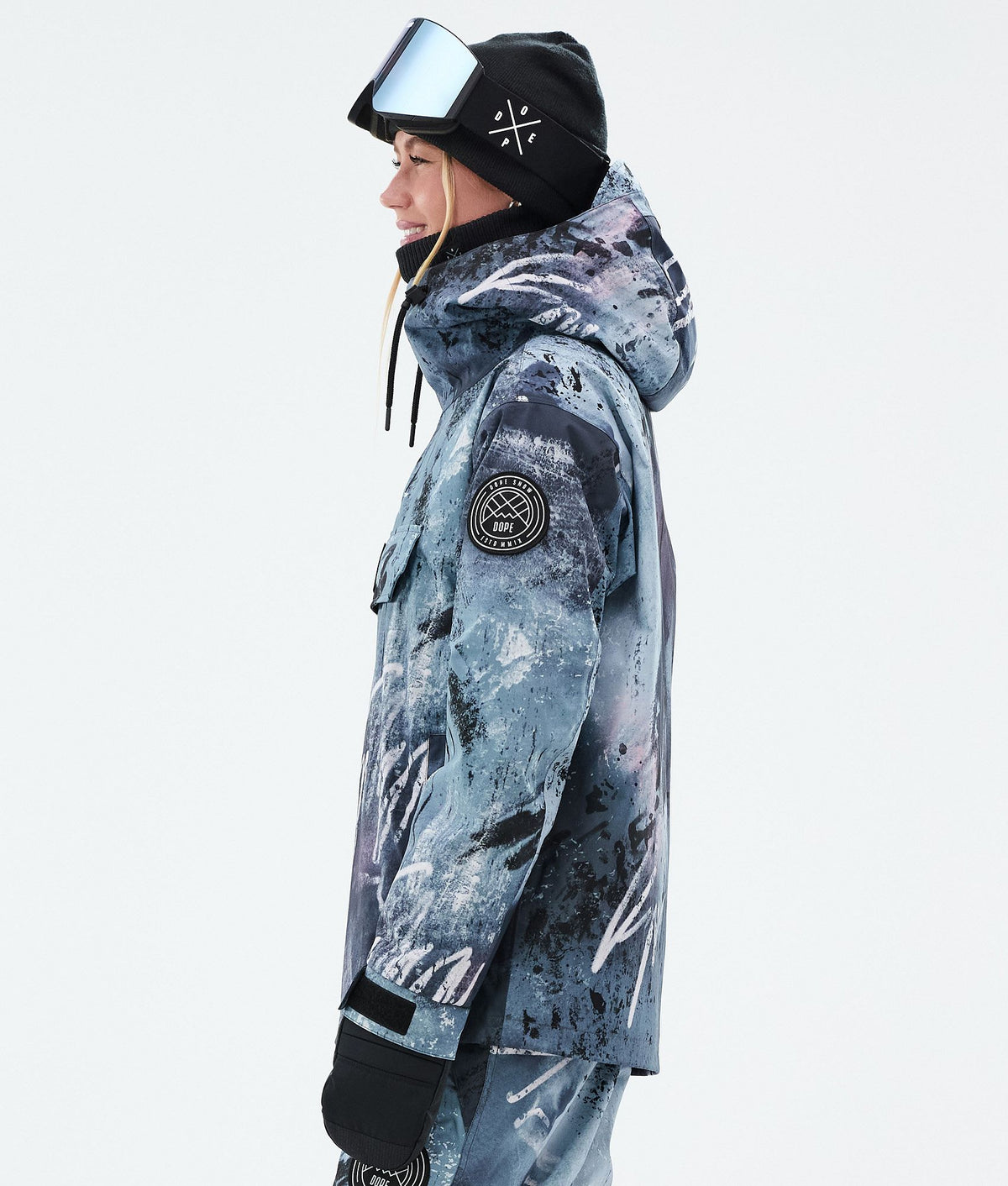 Dope Blizzard W Snowboard Jacket Women Punk Blue