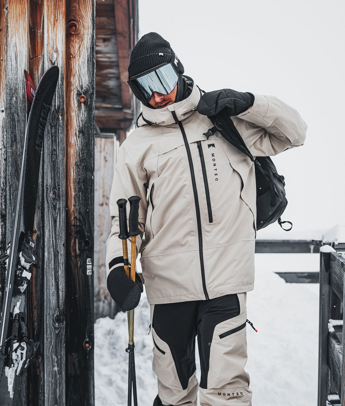 Montec Oracle Ski Jacket Men Sand