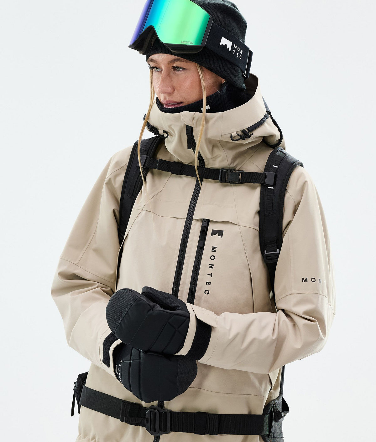 Montec Oracle W Ski Jacket Women Sand